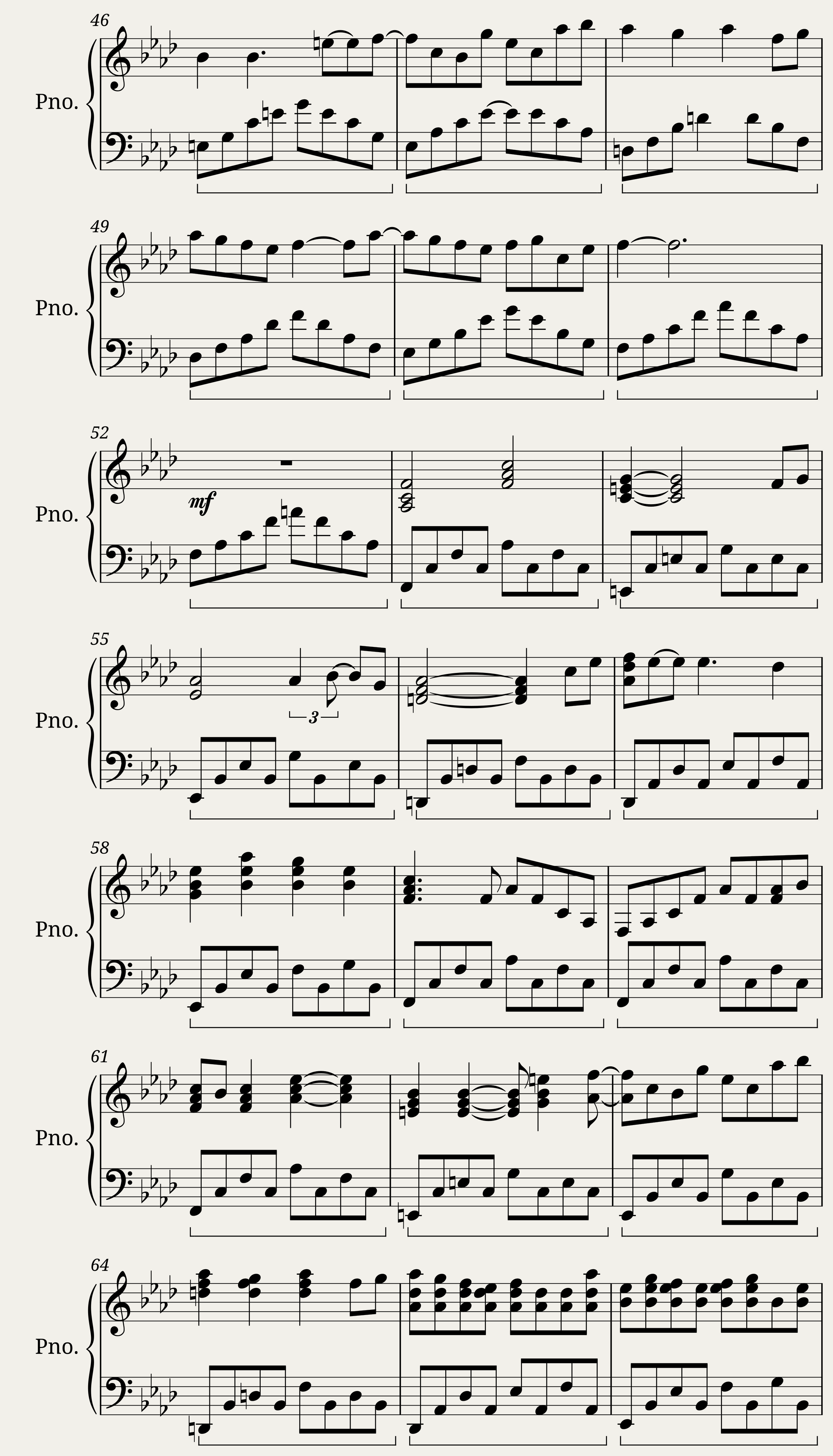Last Remote - Piano solo arrangement — 3/6