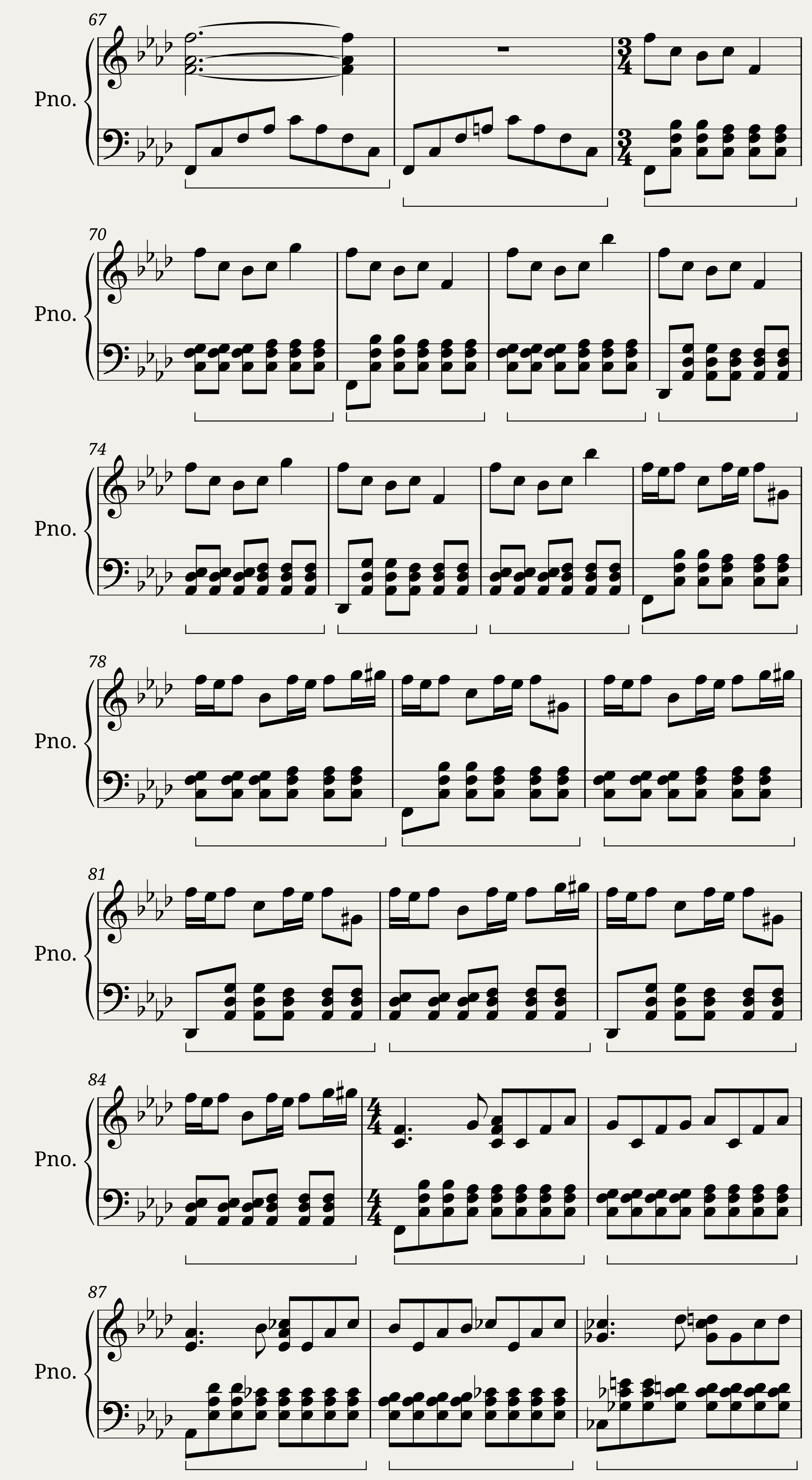 Last Remote - Piano solo arrangement — 4/6
