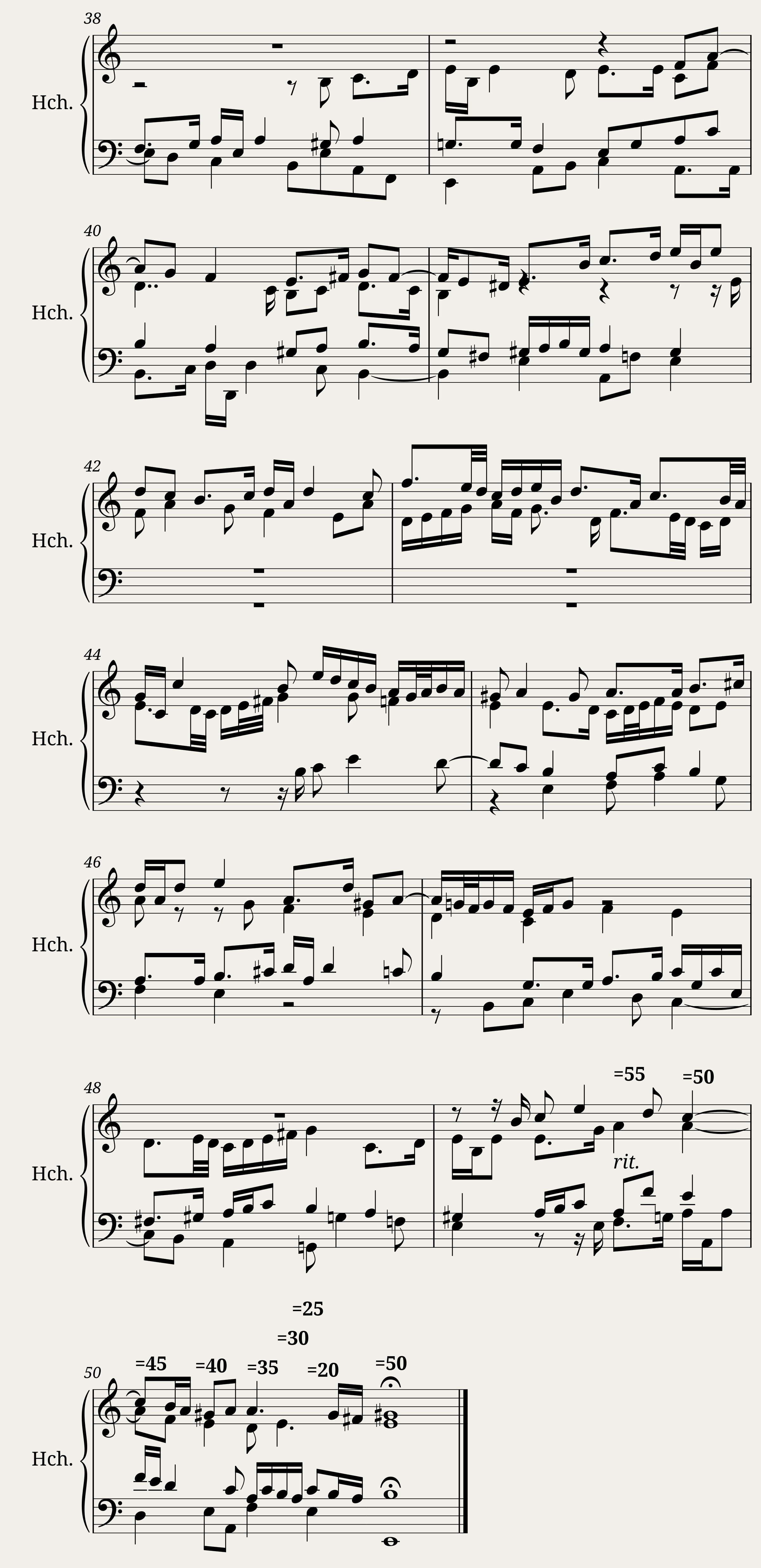 Froberger: Fantasia in E Minor Mvt. II (1641) — 3/3