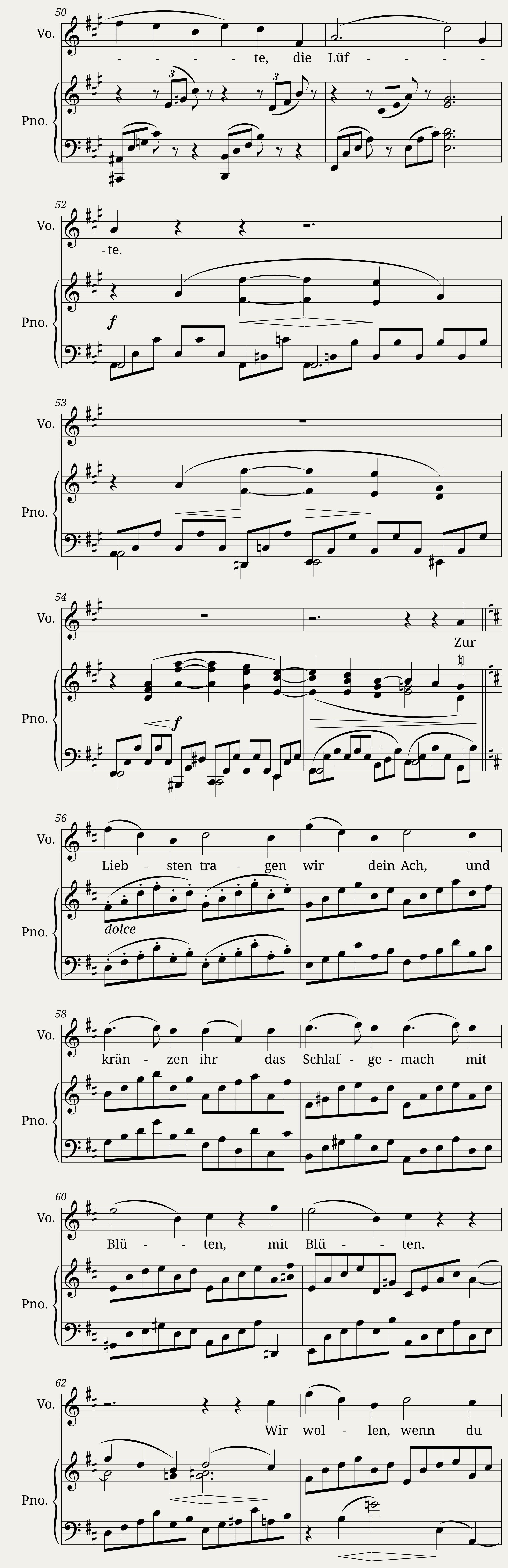 Frühlingstrost — 6/9