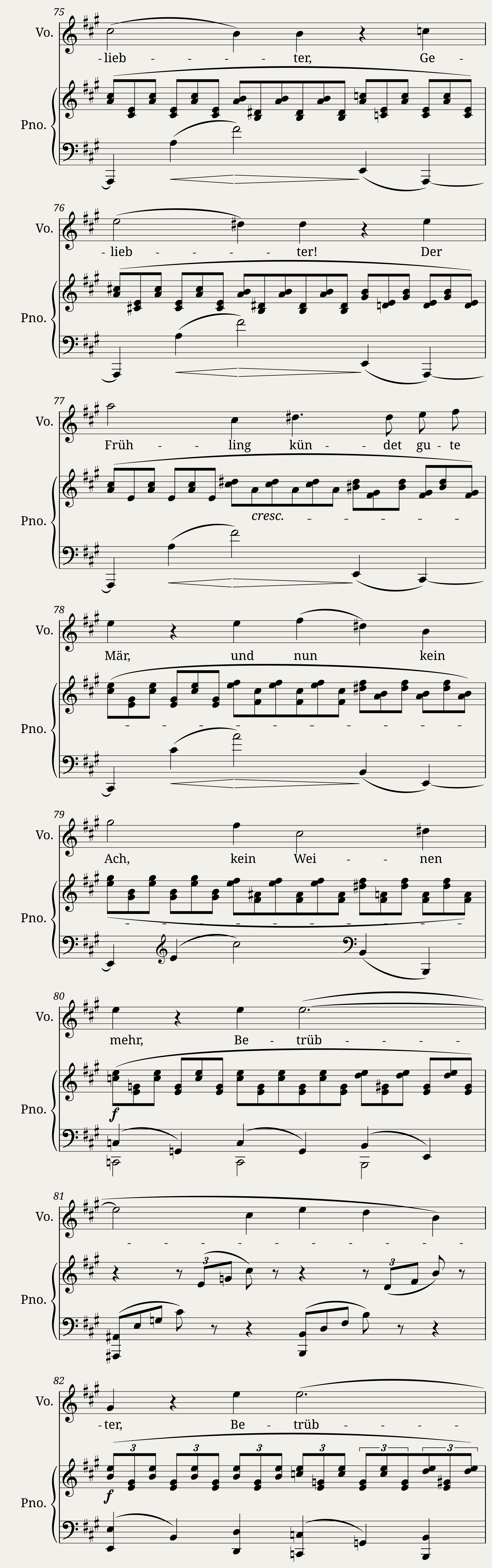 Frühlingstrost — 8/9