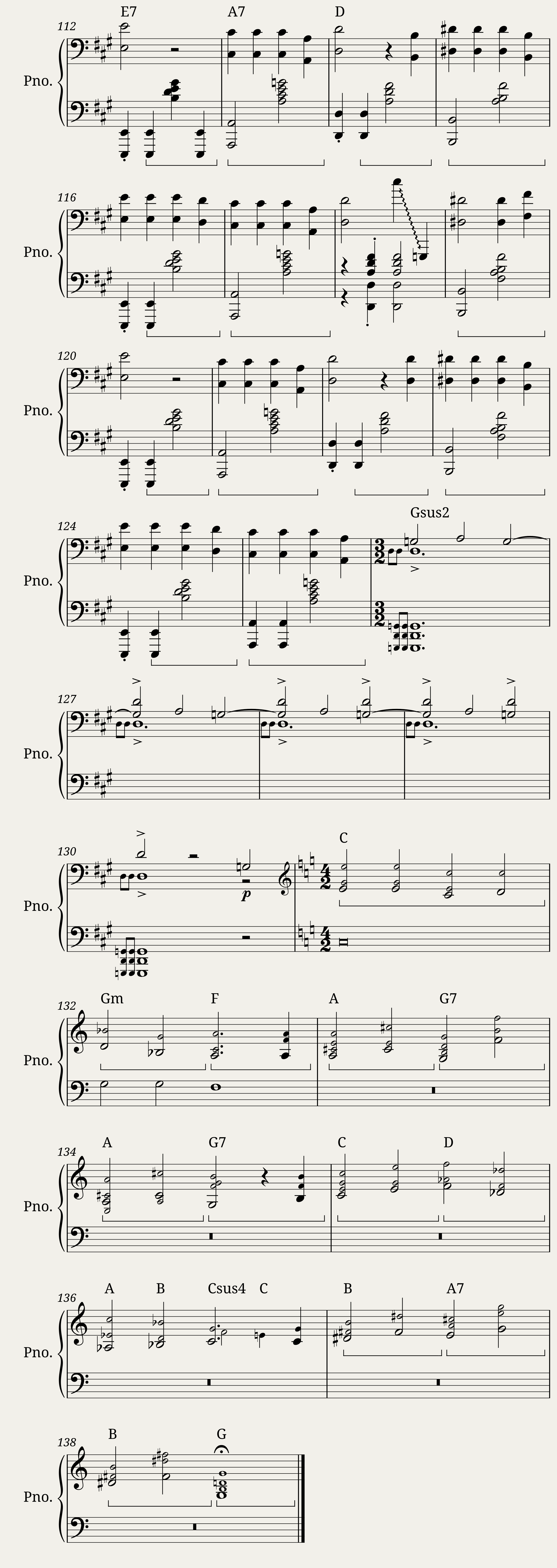 Cardiacs - Tarred and Feathered (for solo piano) — 8/8