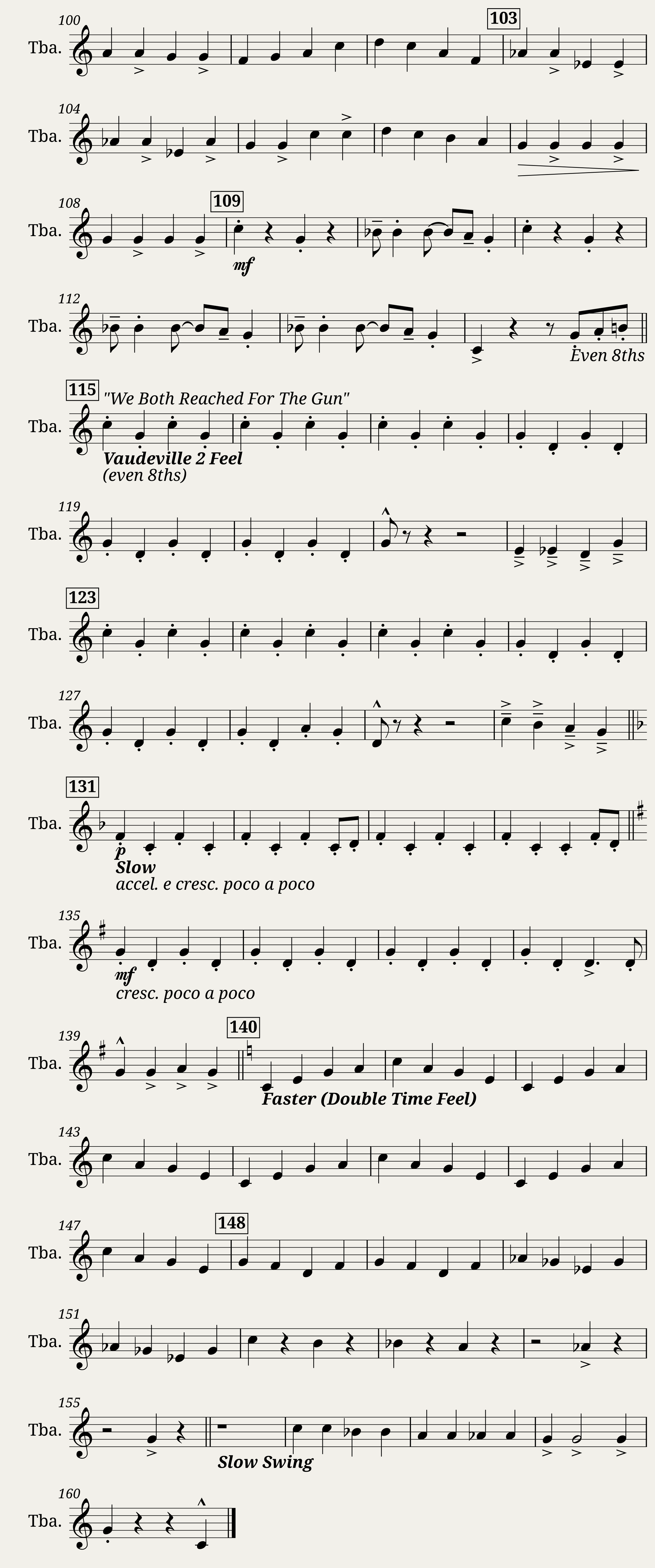 Our Lady Of Angels Fugue in G minor — 3/3