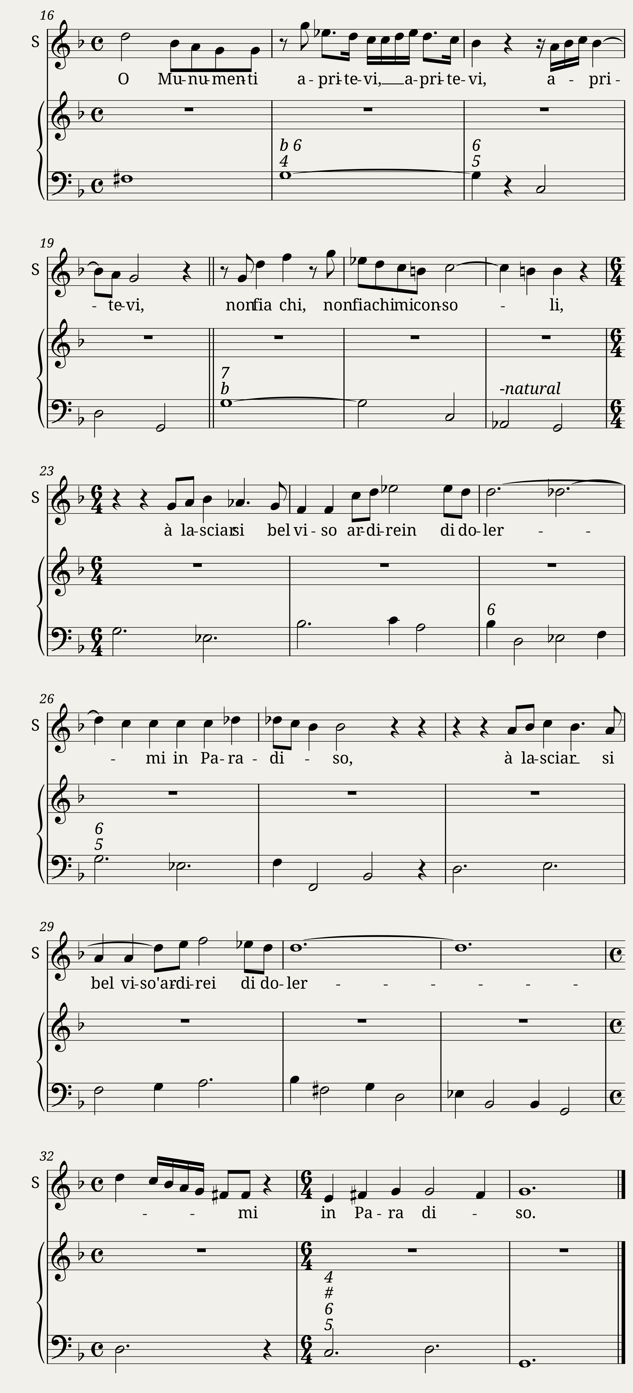 Lilla ver la foresta - Benedetto Ferrari — 2/2