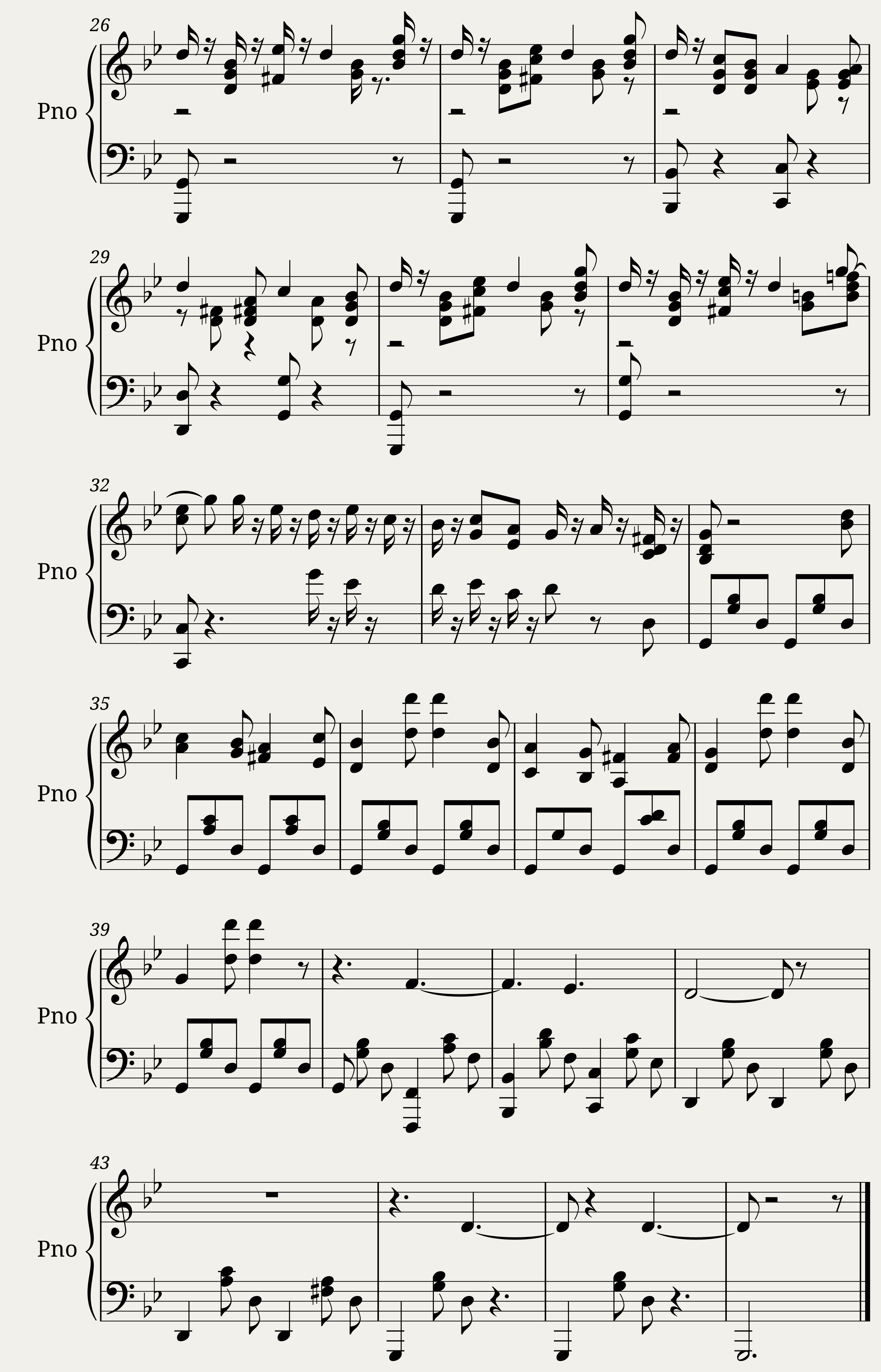 Lieder ohne Worte: Venetianisches Gondellied, Op.19 No.6 — 2/2