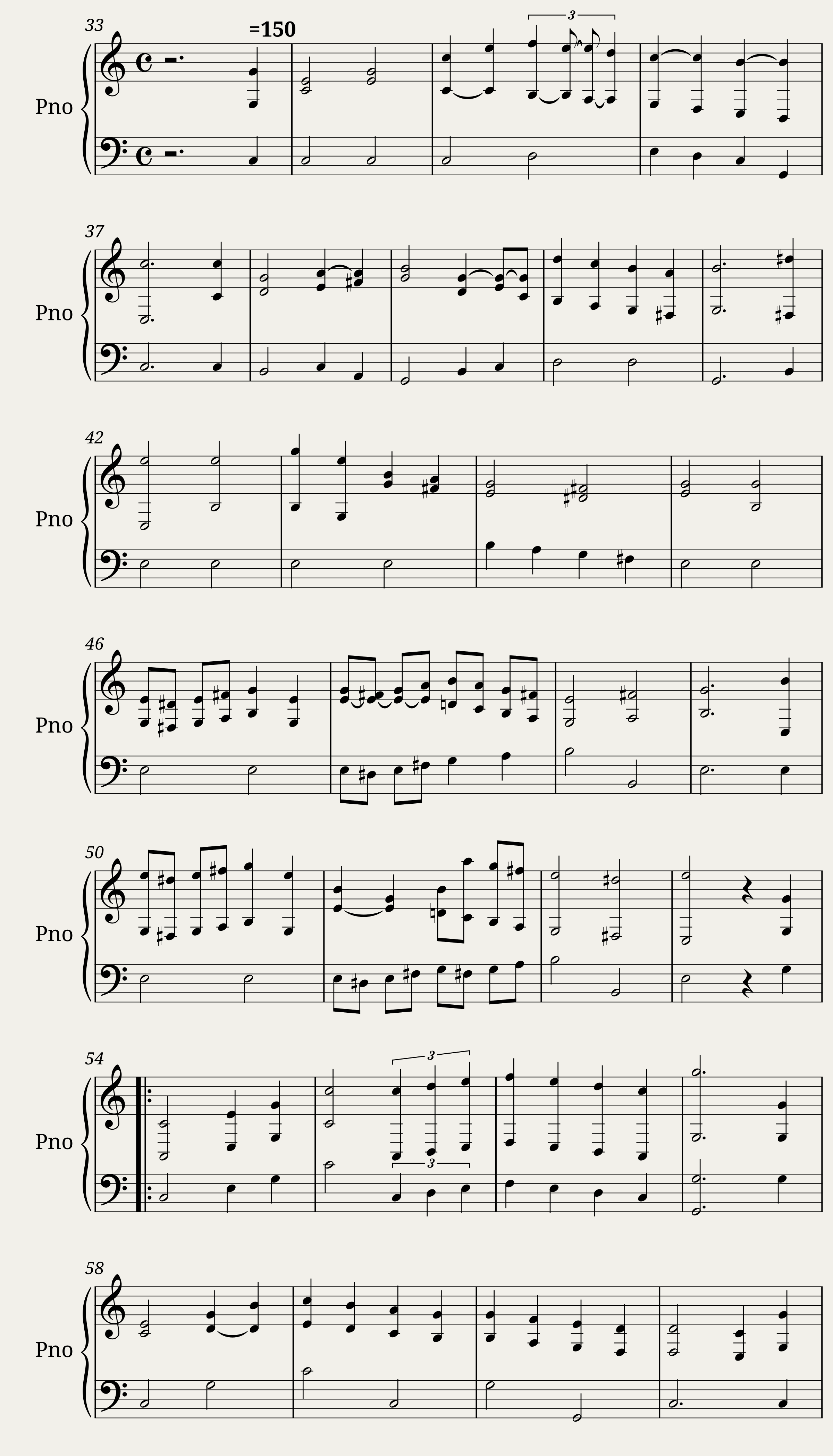 CRANE'S MARCH — 2/2