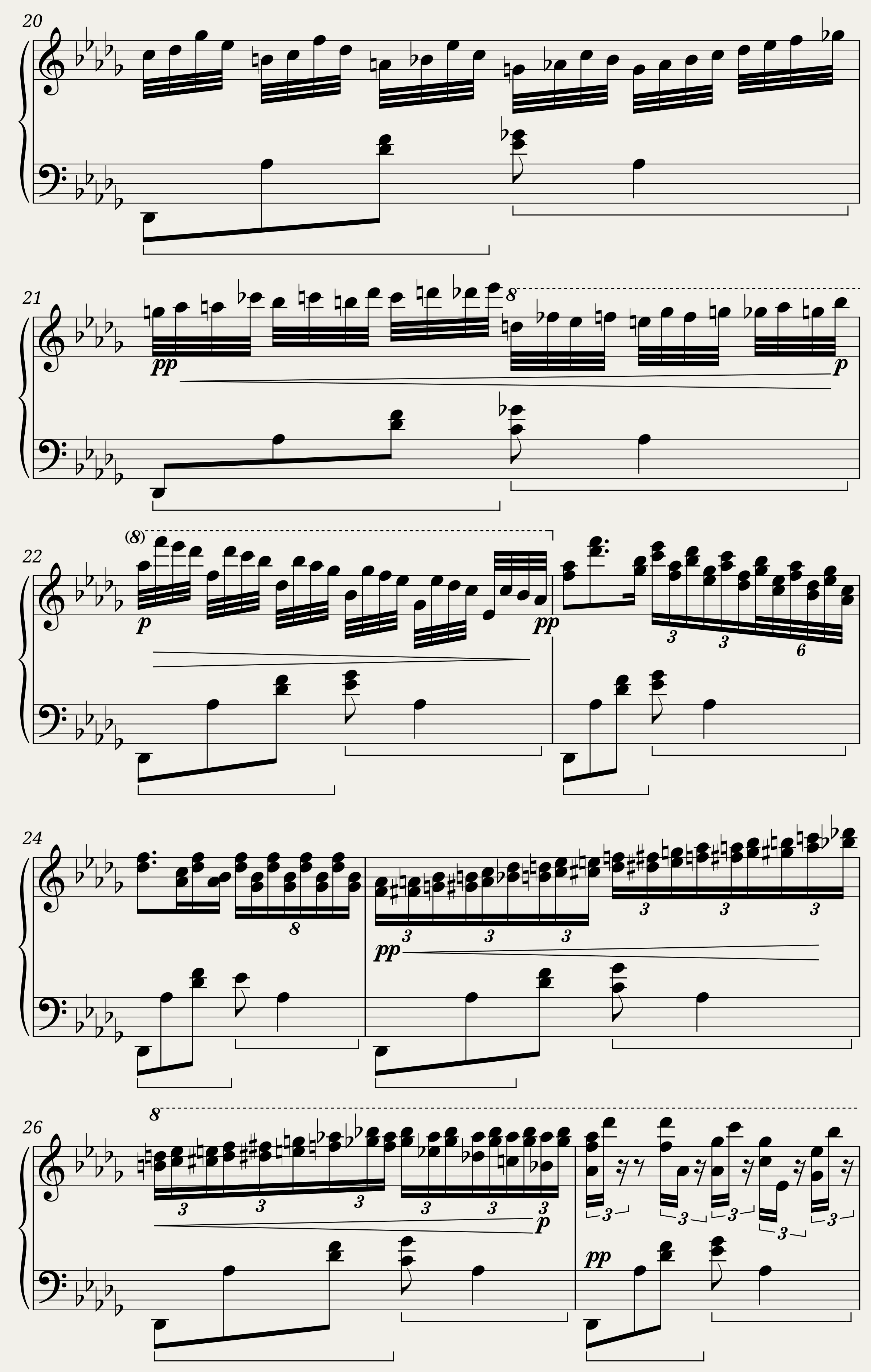 Chopin Berceuse (Cradle Song) Piano solo — 2/6