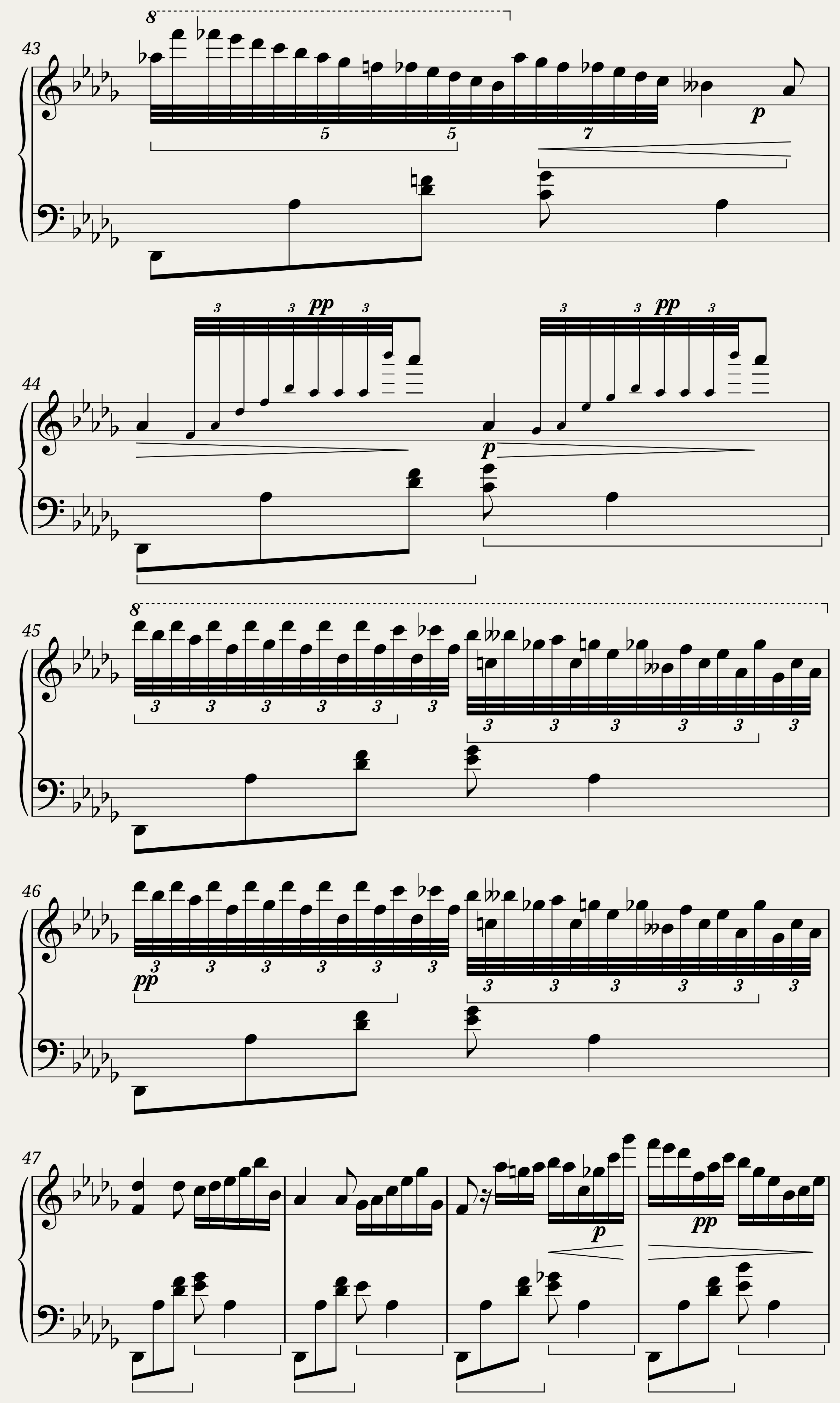 Chopin Berceuse (Cradle Song) Piano solo — 5/6