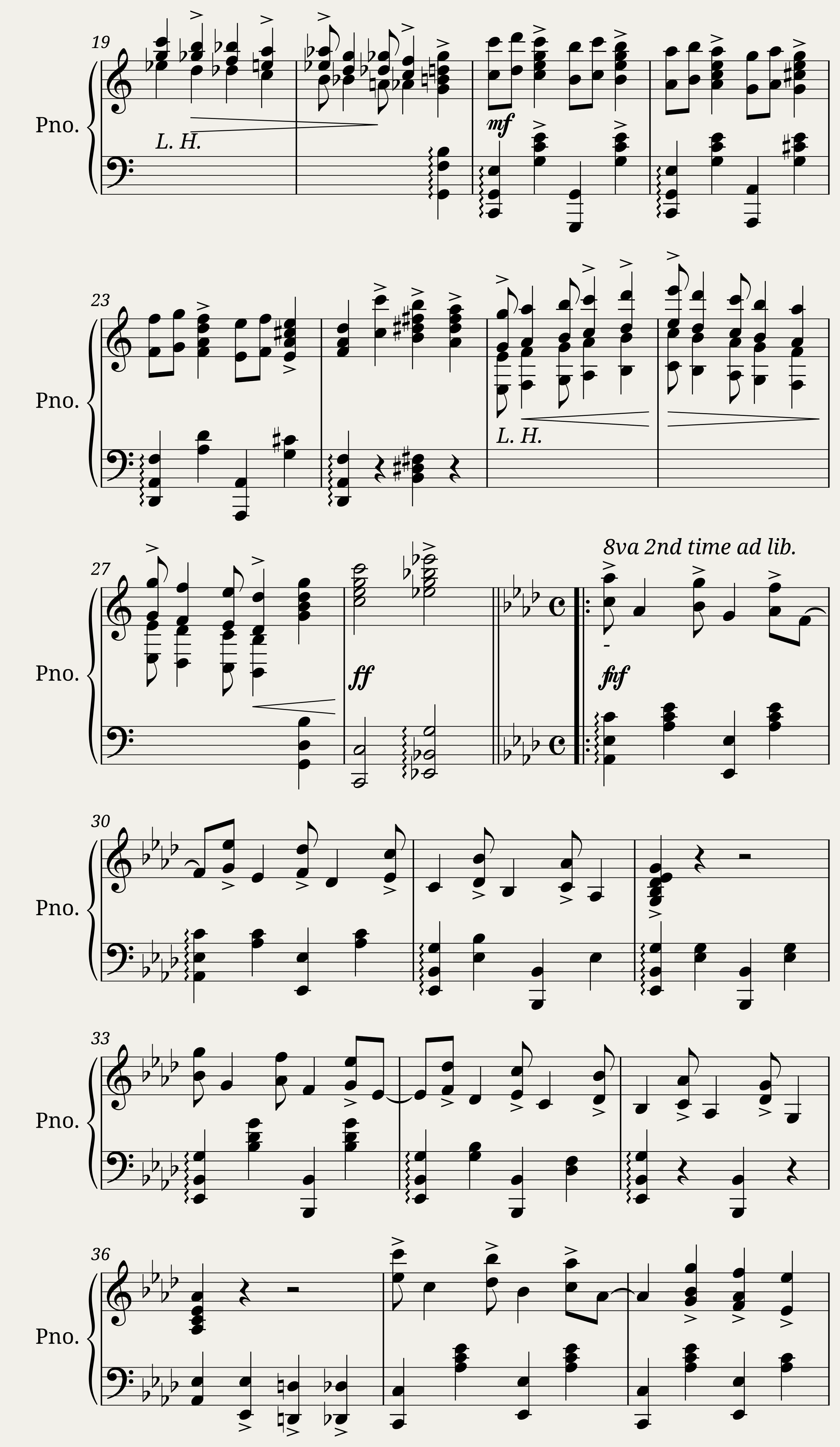 Syncopating the Scales — 2/4