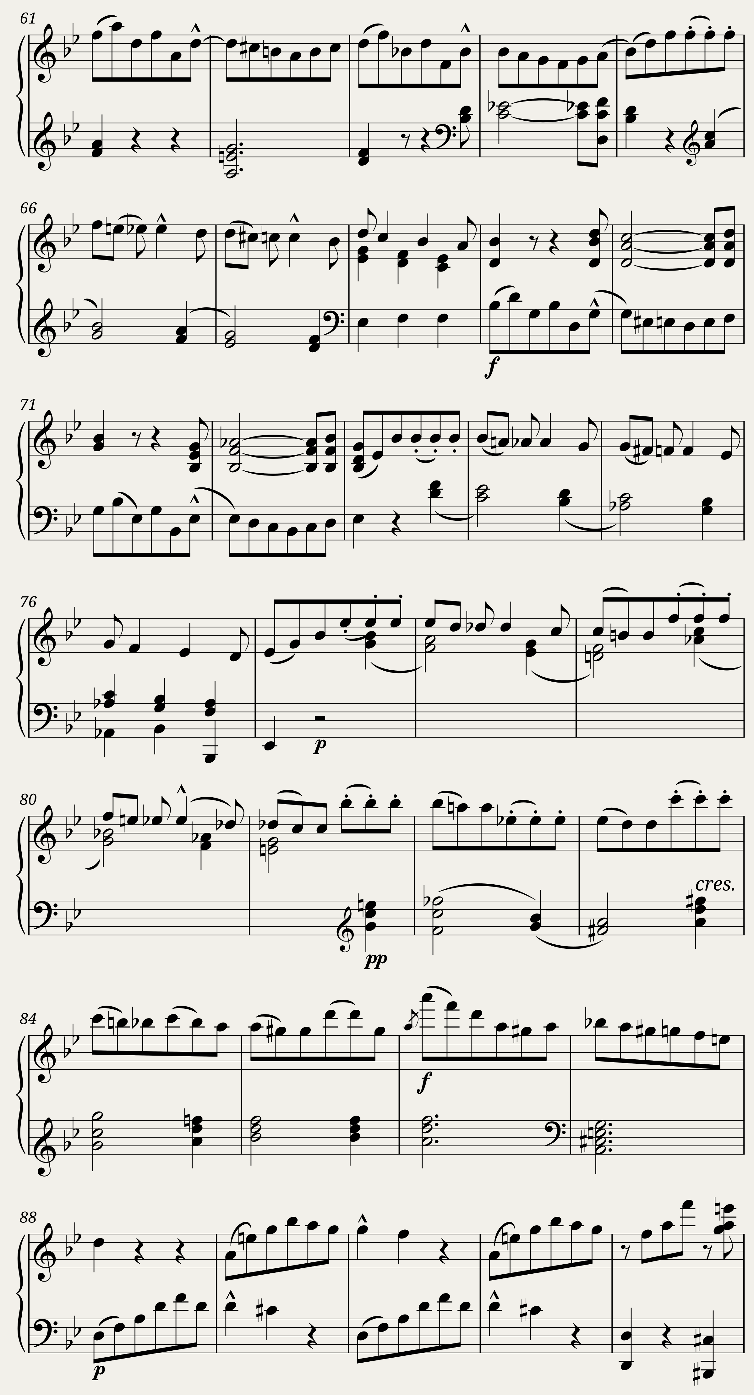 1st Etude 3 Etudes ou Caprices — 3/5