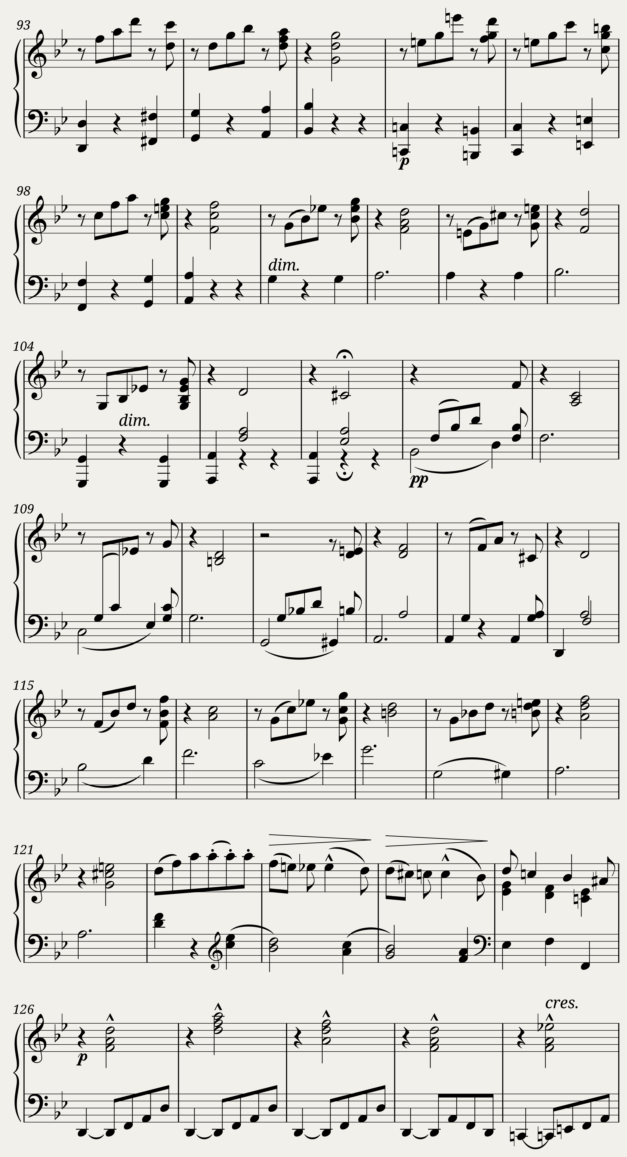 1st Etude 3 Etudes ou Caprices — 4/5