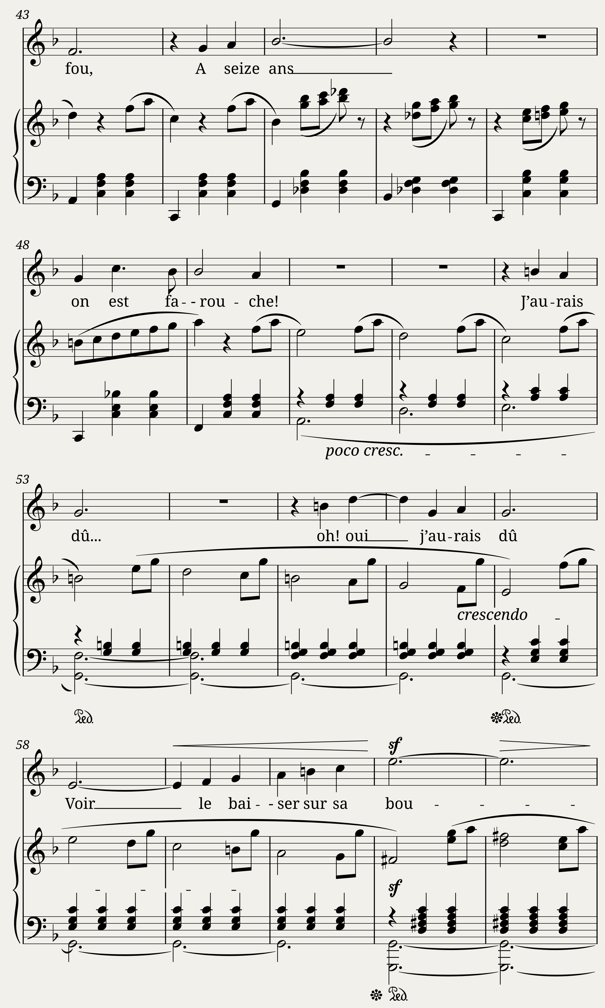 J’aime l’amour — 2/6