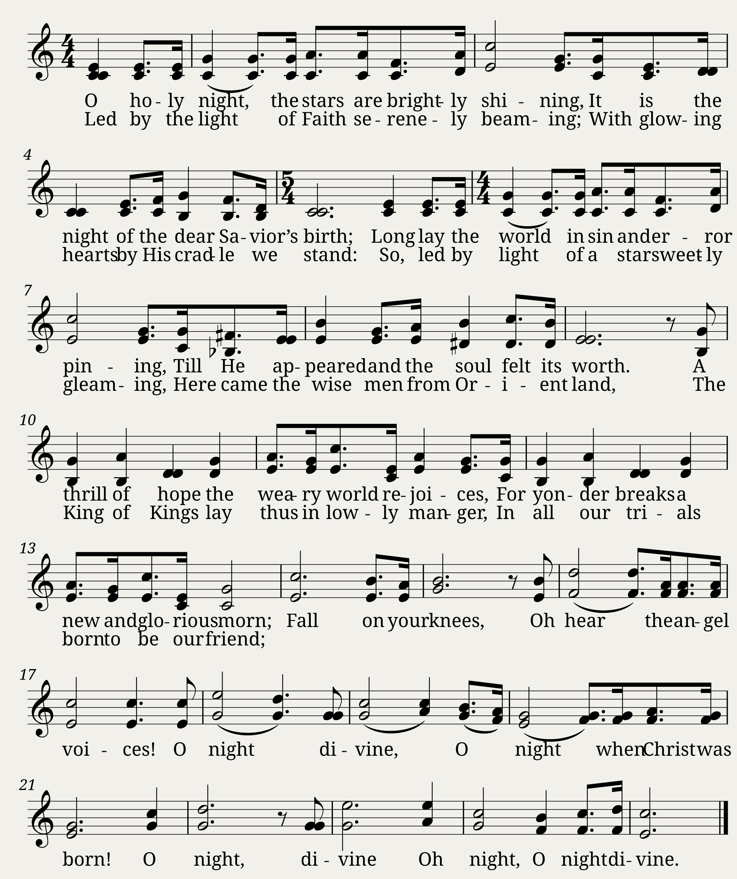 O Holy Night
