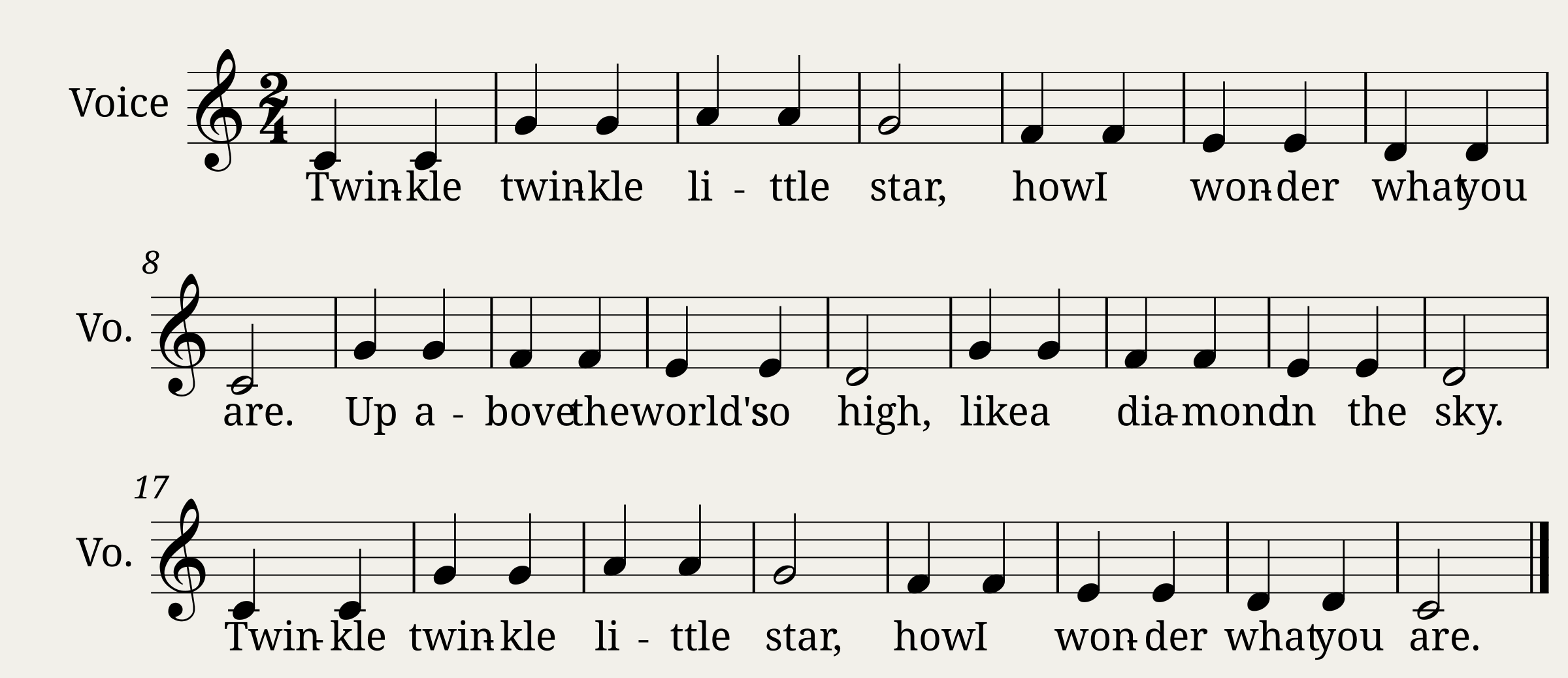 Twinkle Twinkle Little Star 2