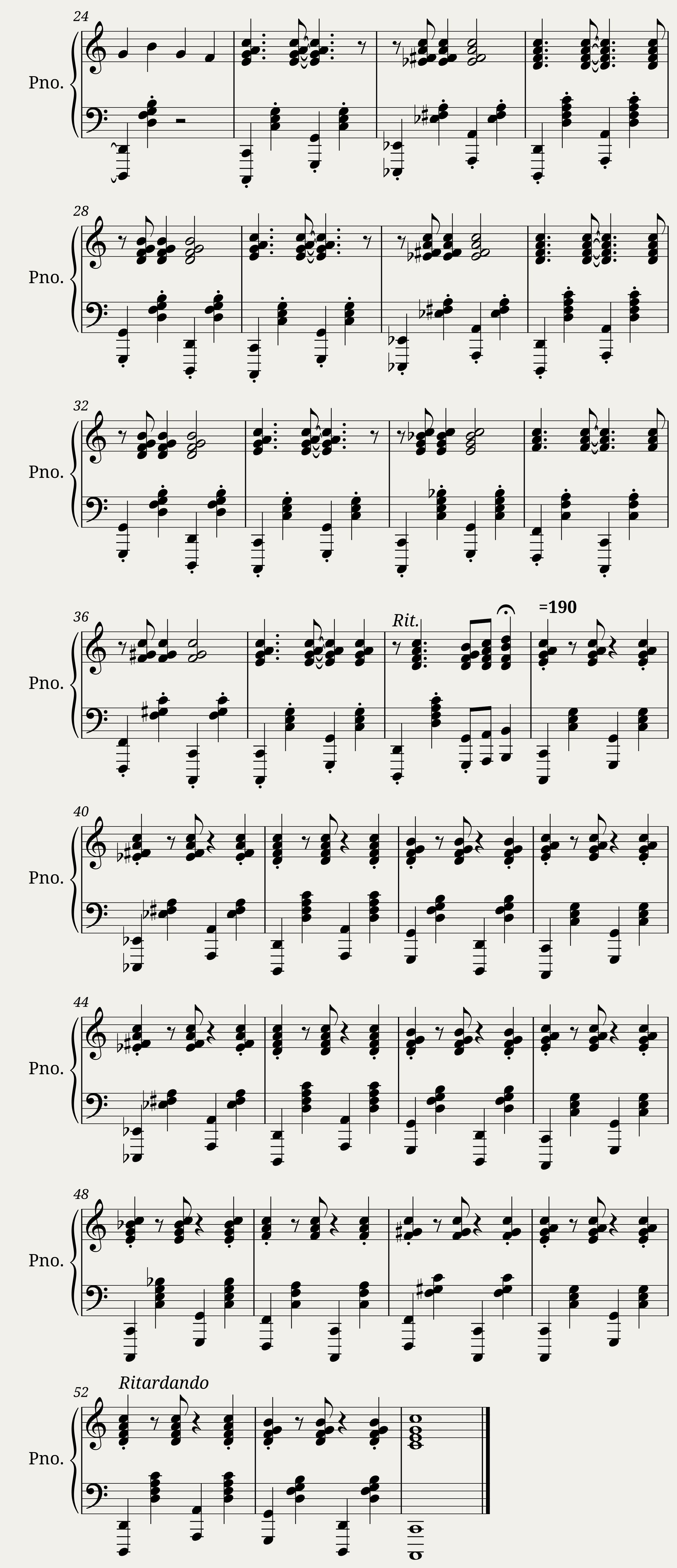 Ragtime Piano — 2/2