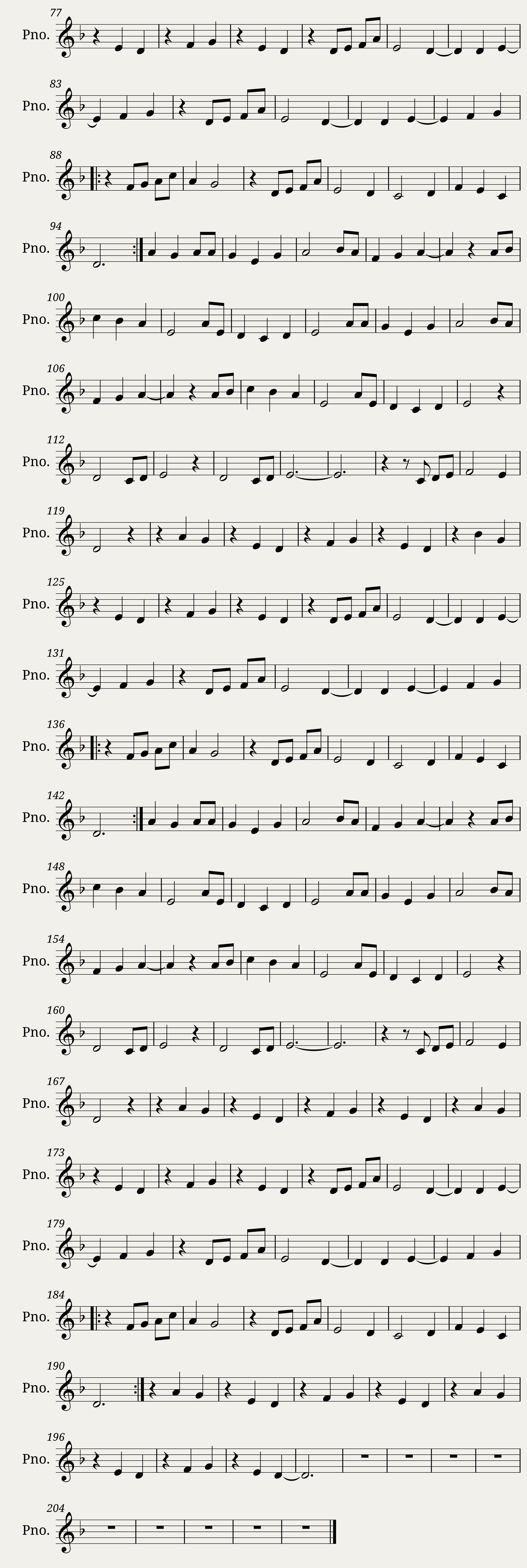 Hijo de la luna (violín) — 2/2