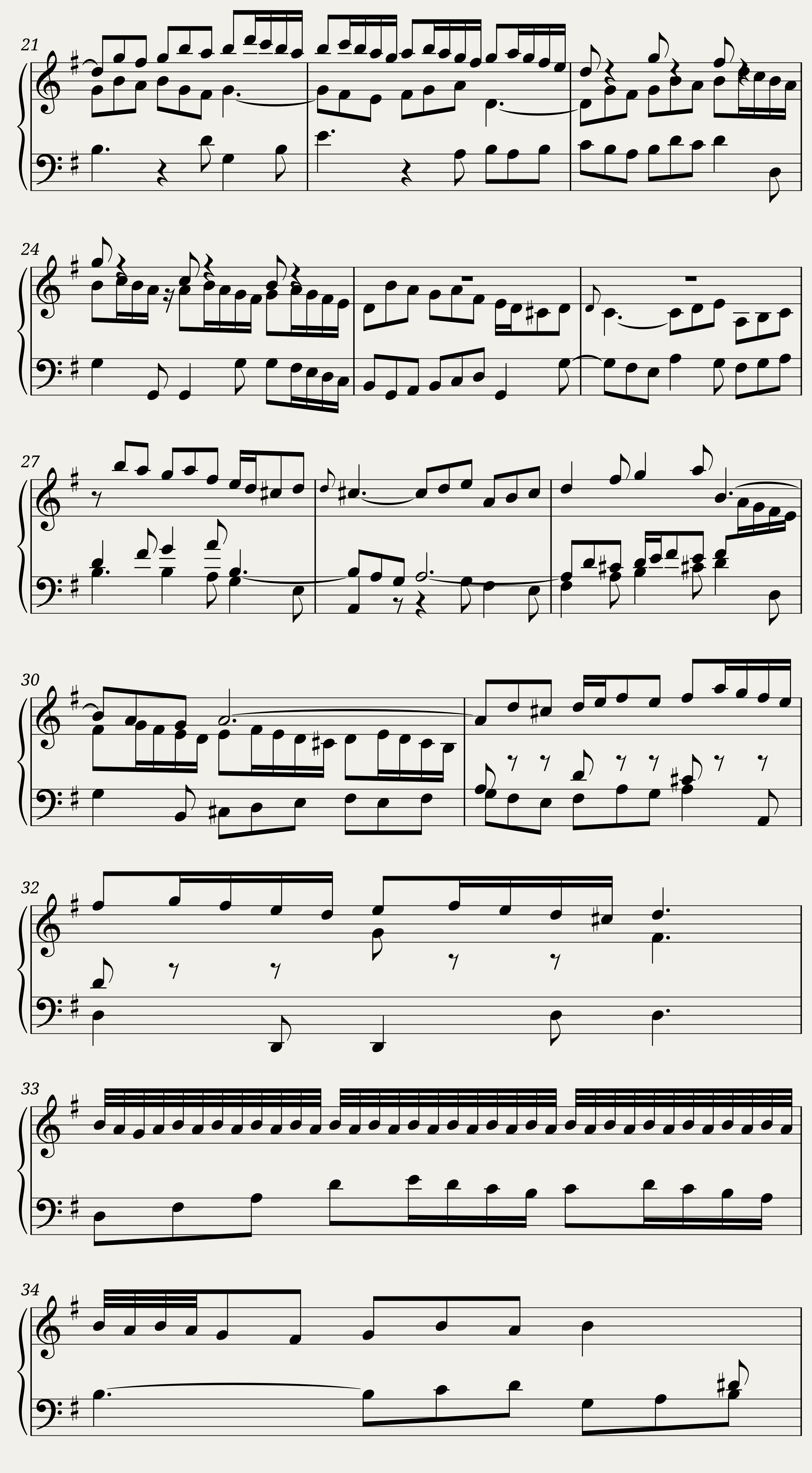 BWV 988 Goldberg Variations: Variation XXII — 2/3