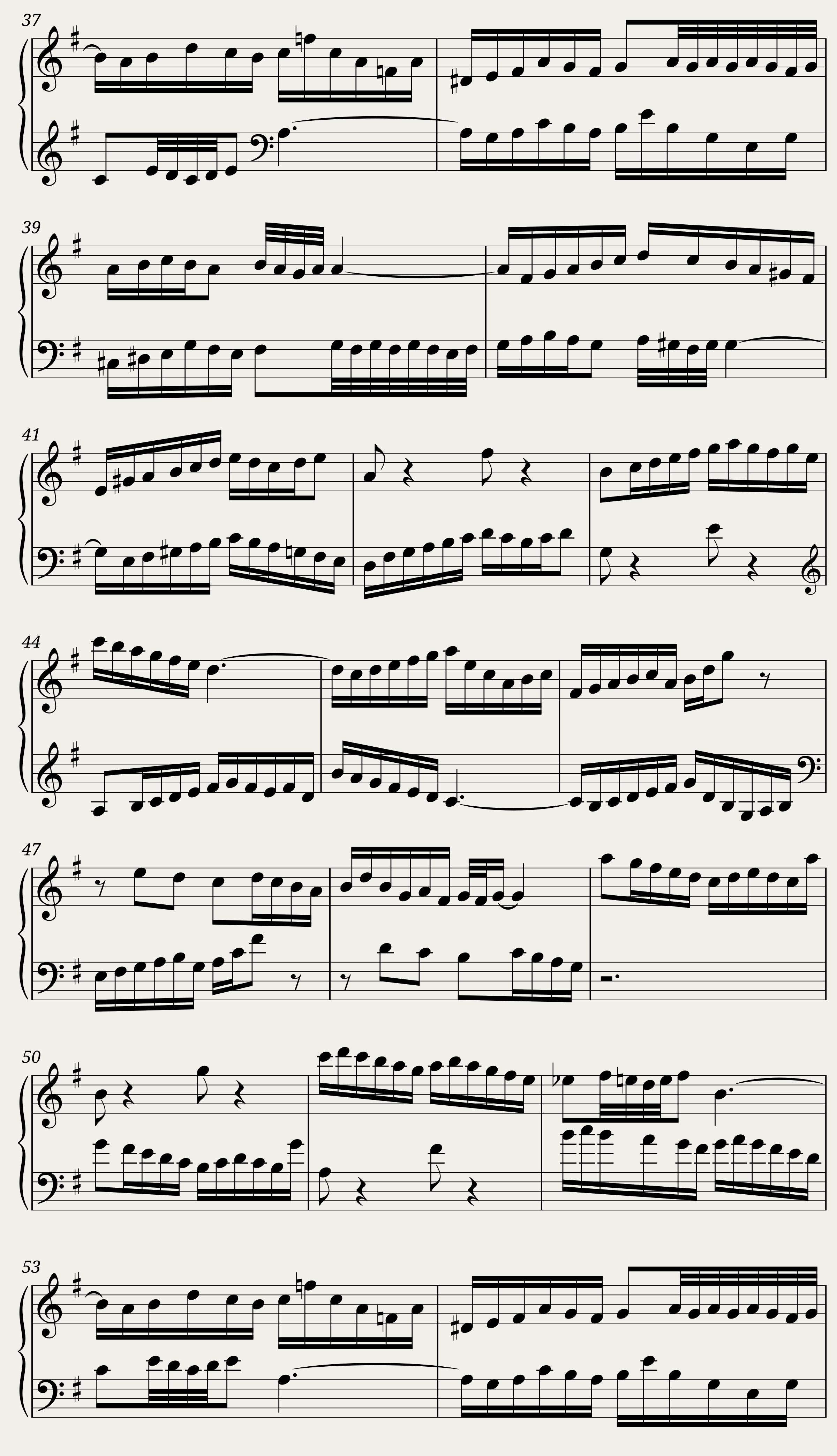 BWV 988 Goldberg Variations: Variation XXII — 3/3