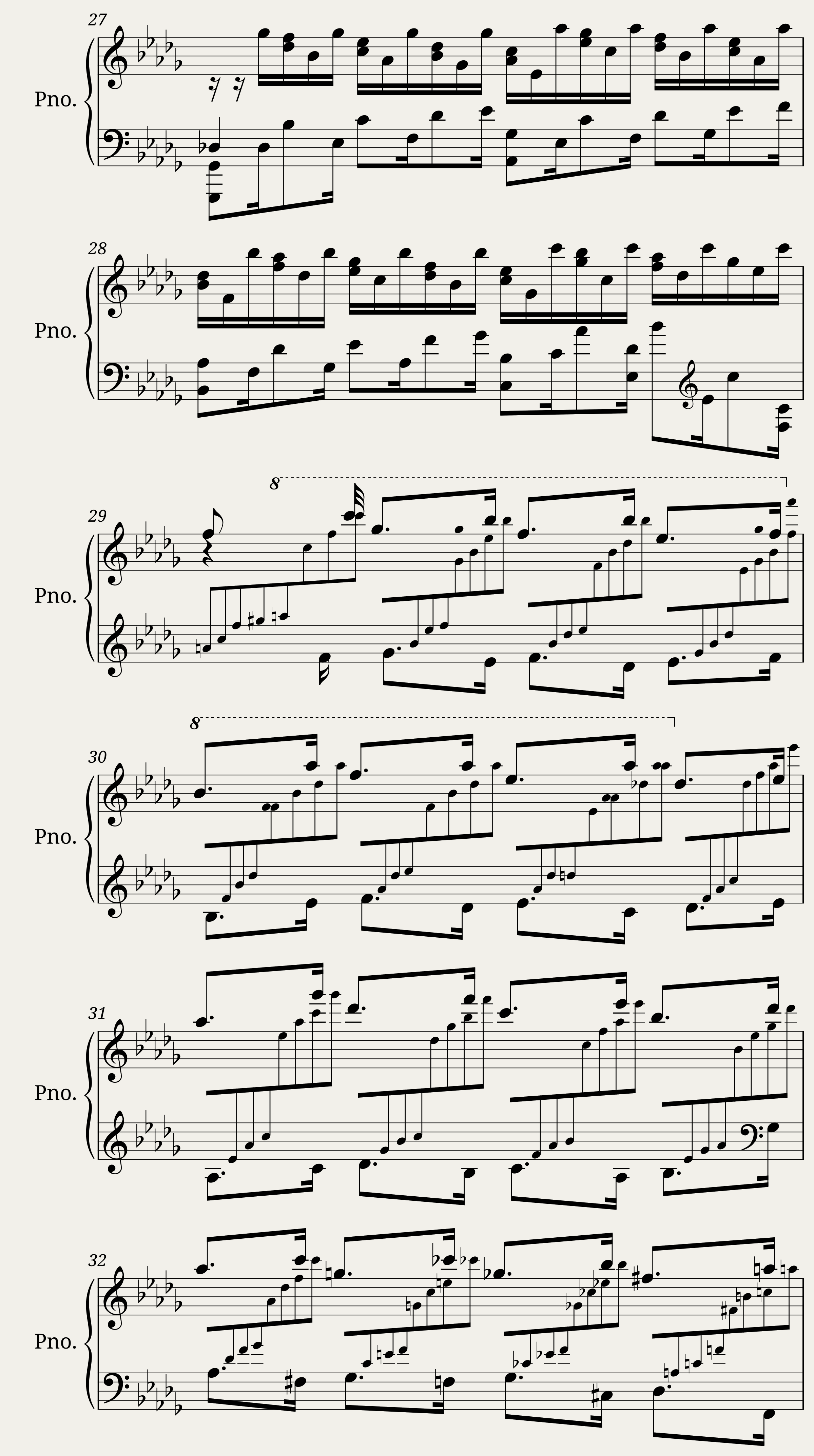 Rachmaninoff - Piano Sonata no. 2 1st Movement — 5/20