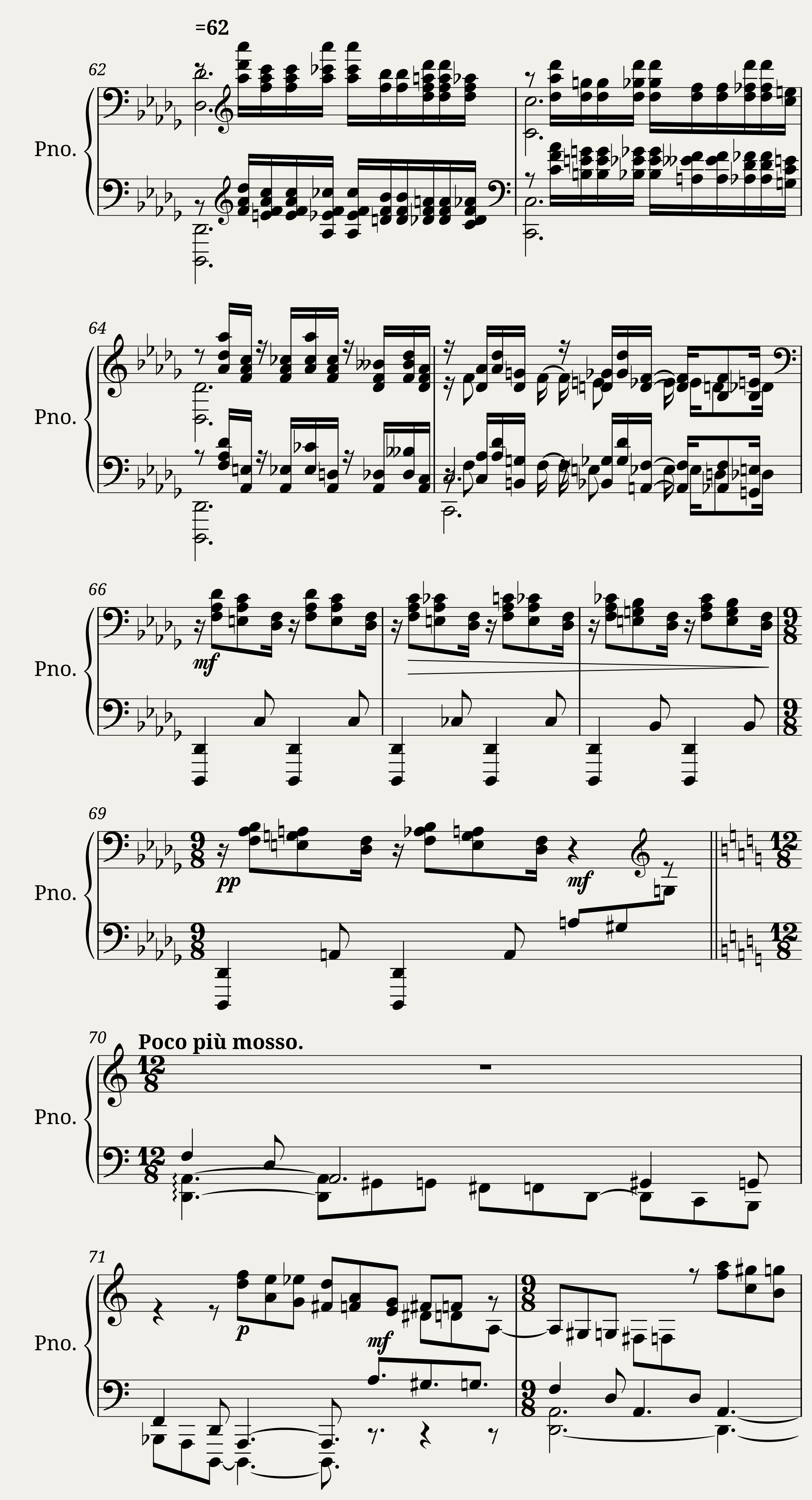 Rachmaninoff - Piano Sonata no. 2 1st Movement — 9/20