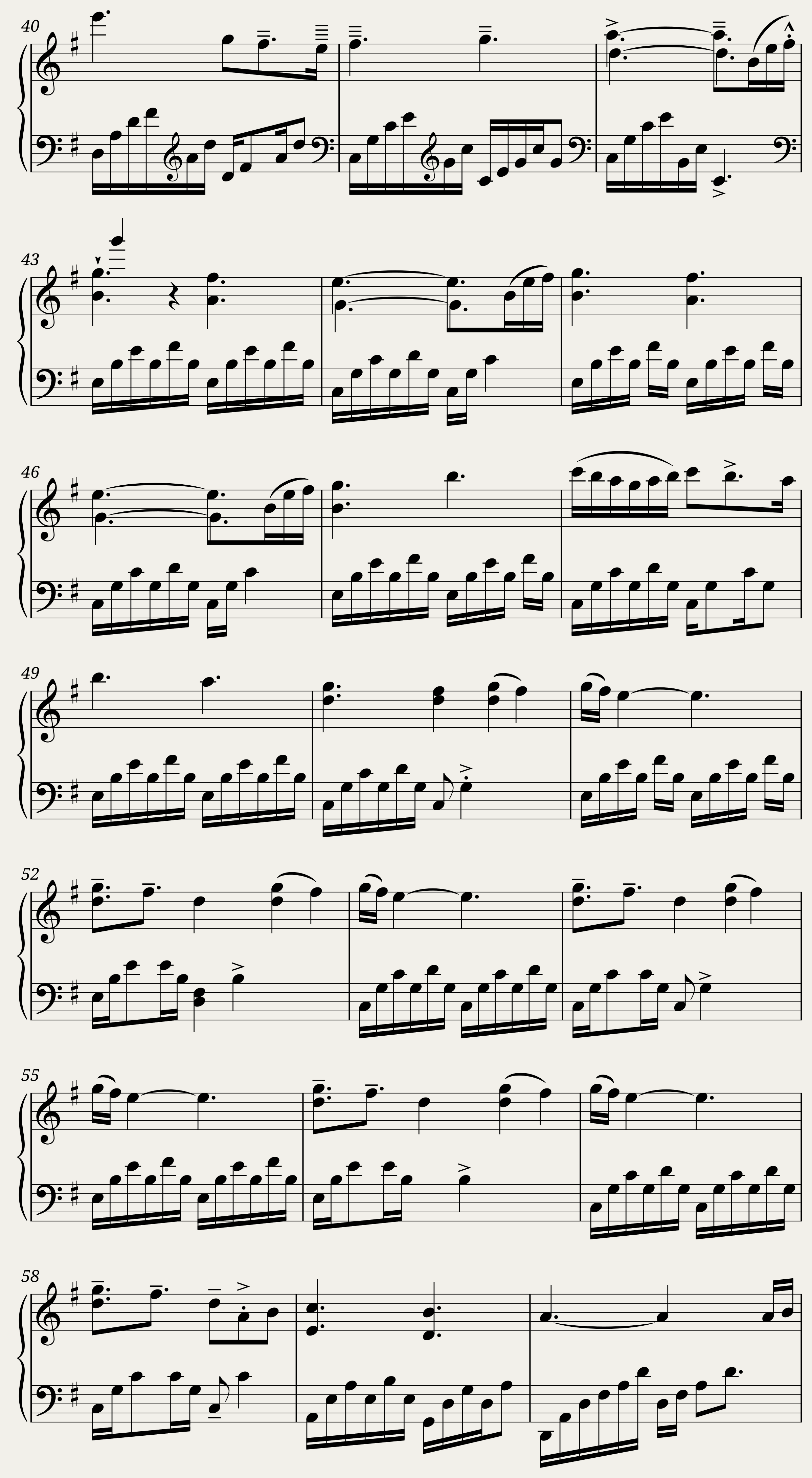 Sonatina of the Pianist and the Fly — 3/4