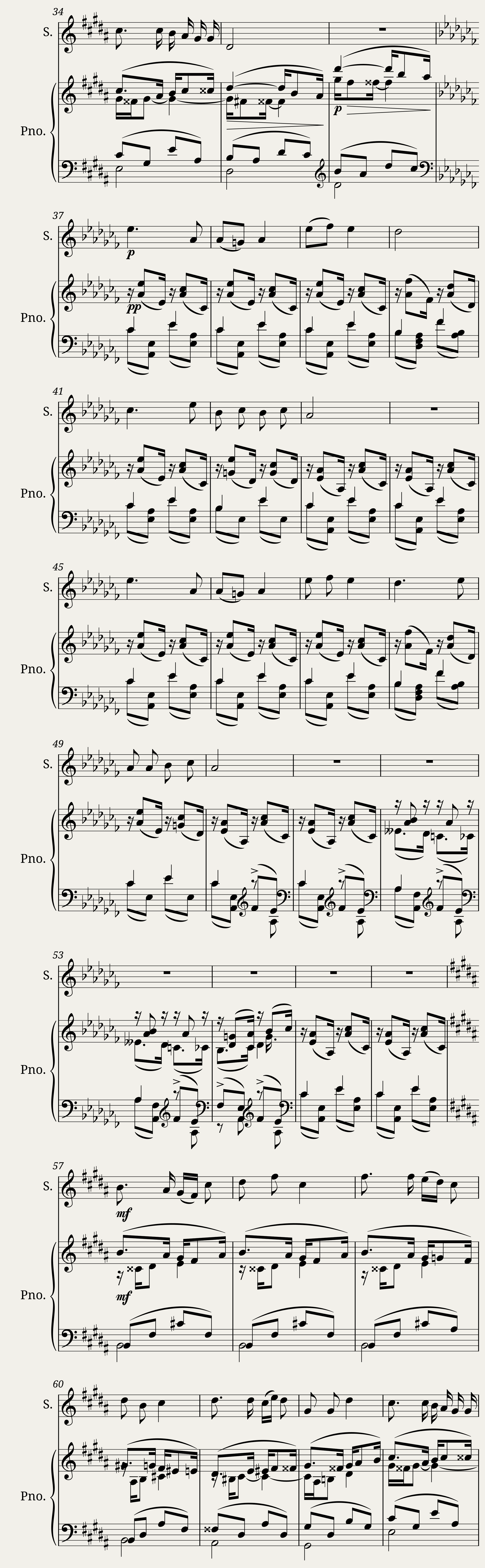 Romance Opus 16 - No. 1 — 2/3