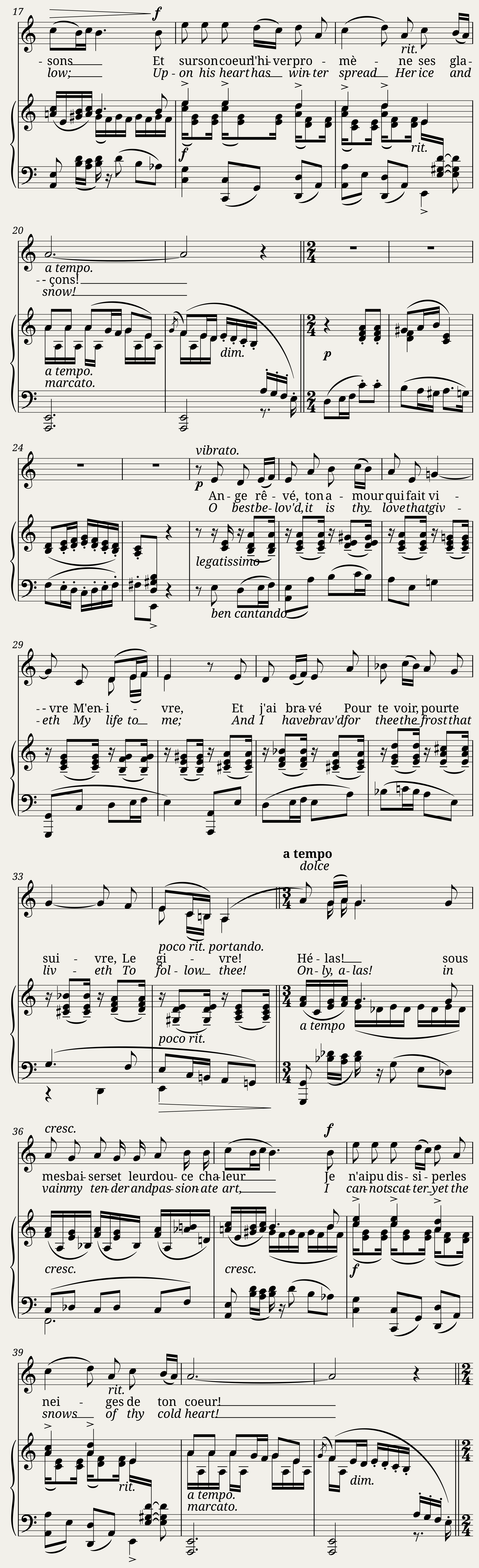Chanson Groënlandaise — 2/3