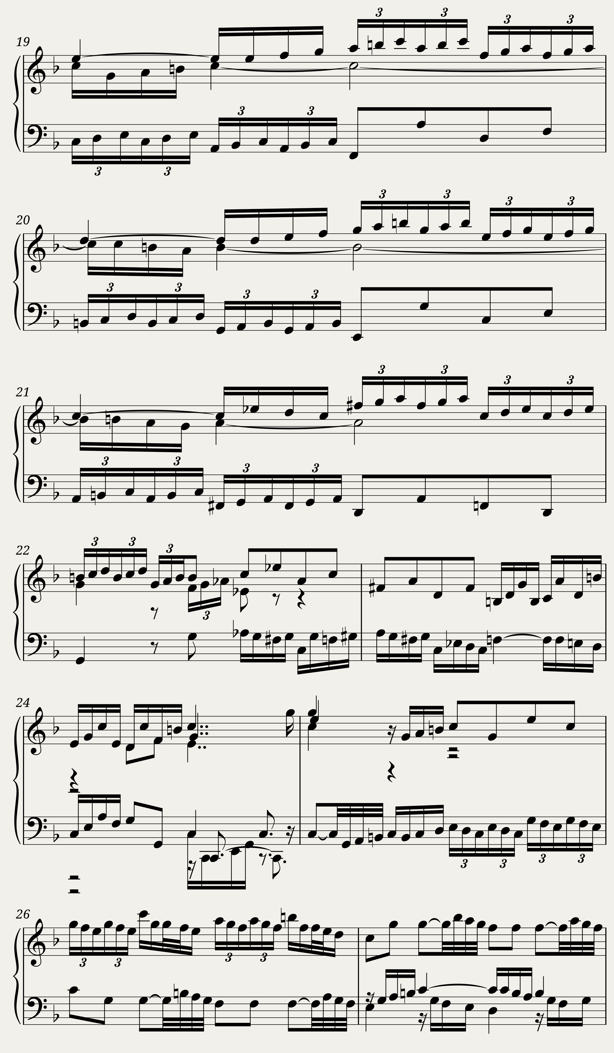BWV 810 English Suite V Sarabande — 2/2