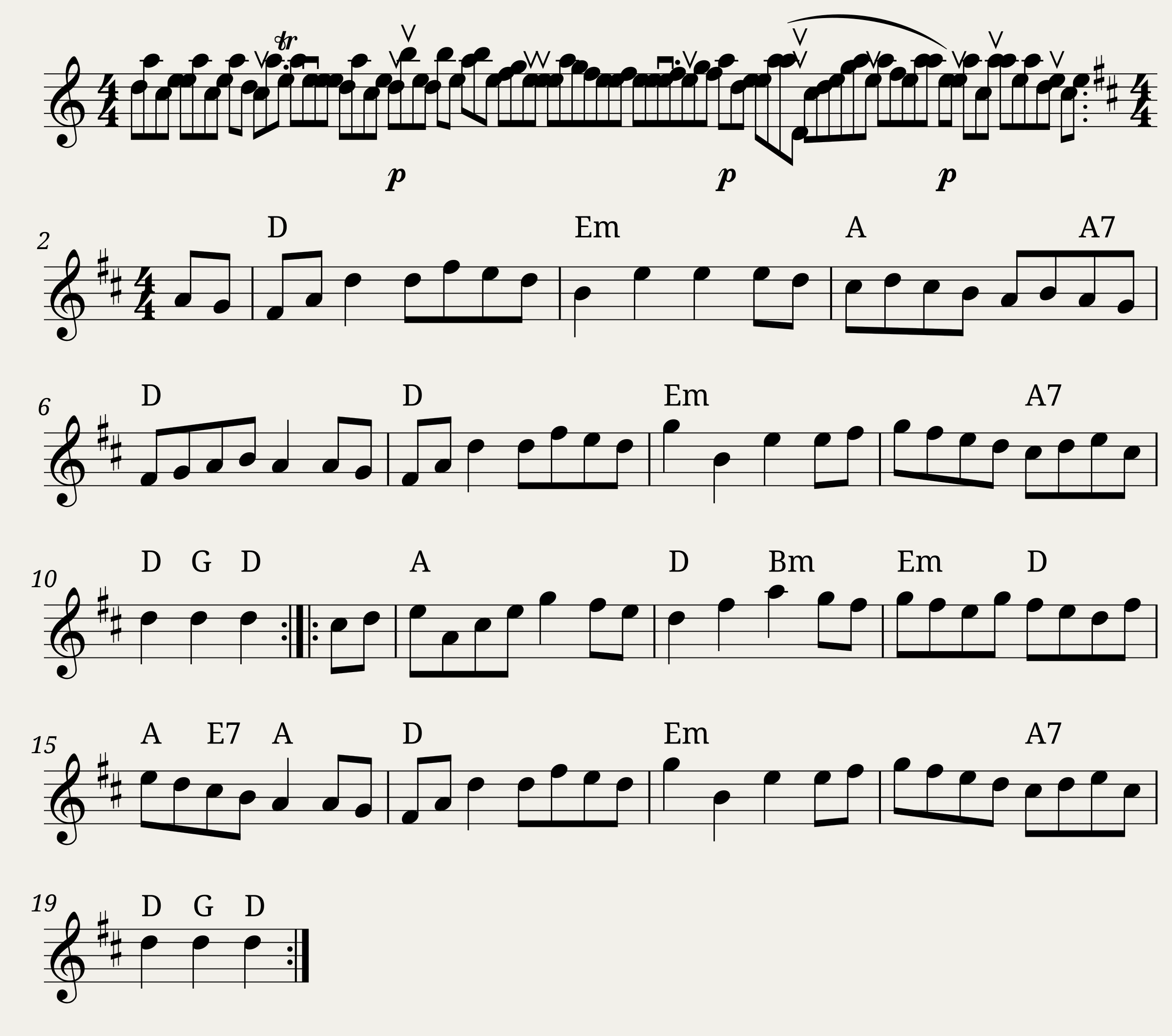 Anselm Lingnau - Red \& Green (Petra's Hornpipe)