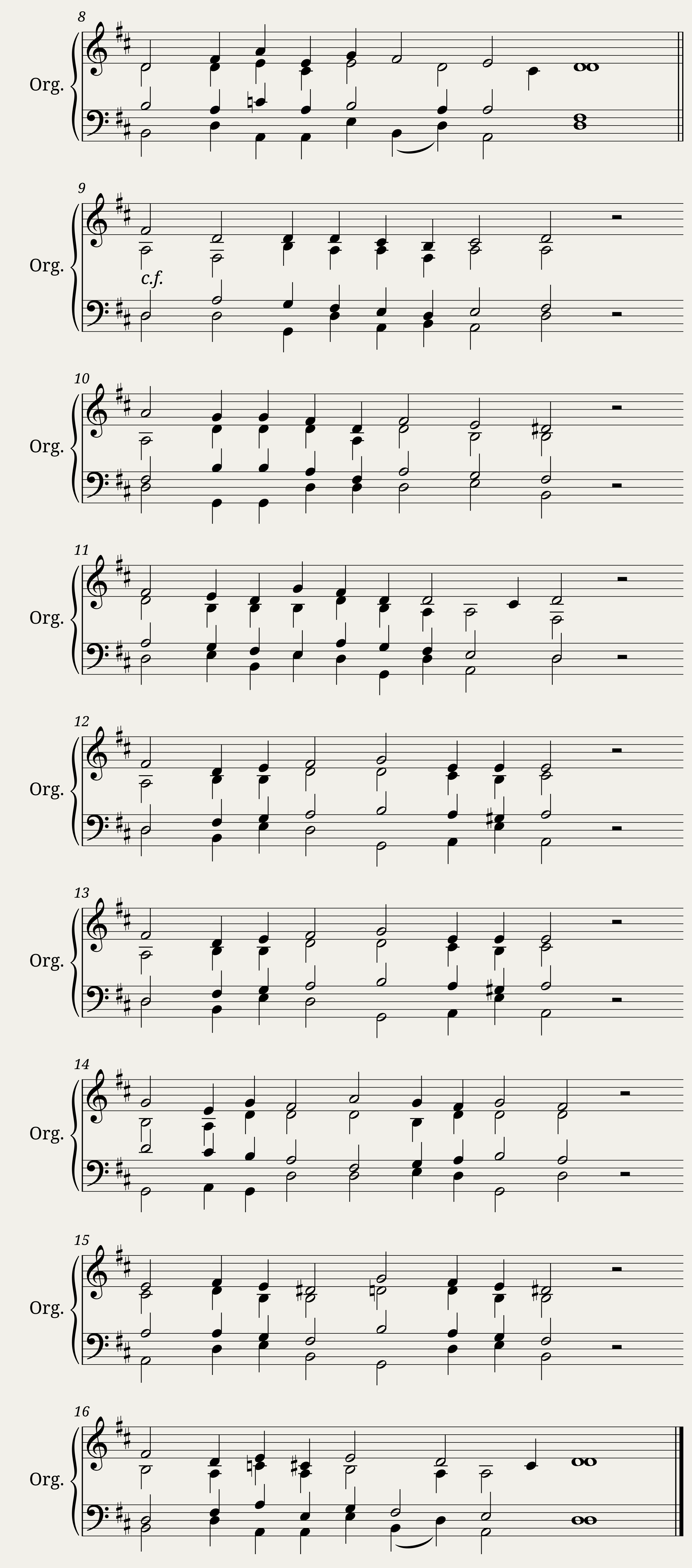 Goudimel Psalms 079 — 2/2