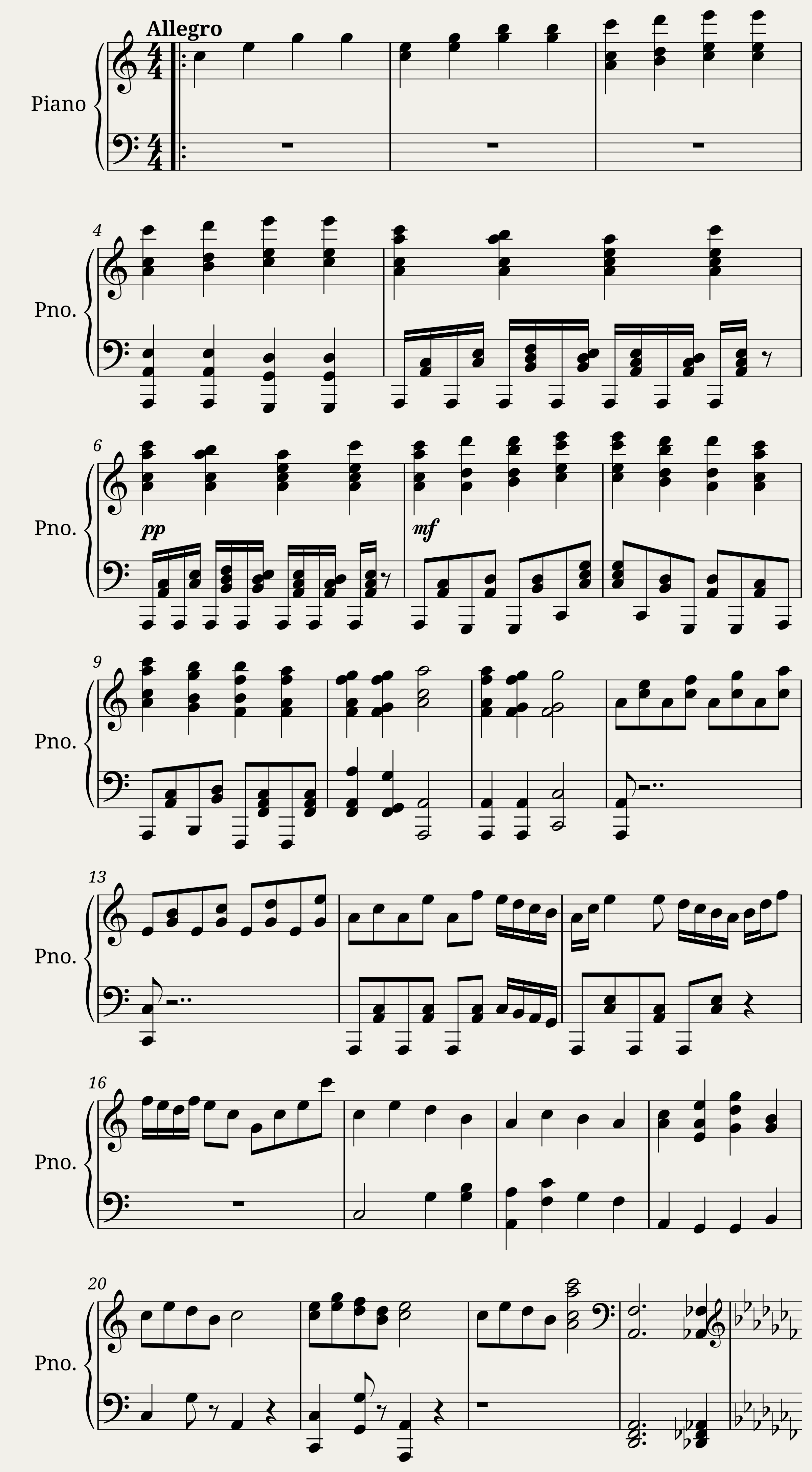 rhapsody no.1 — 1/4