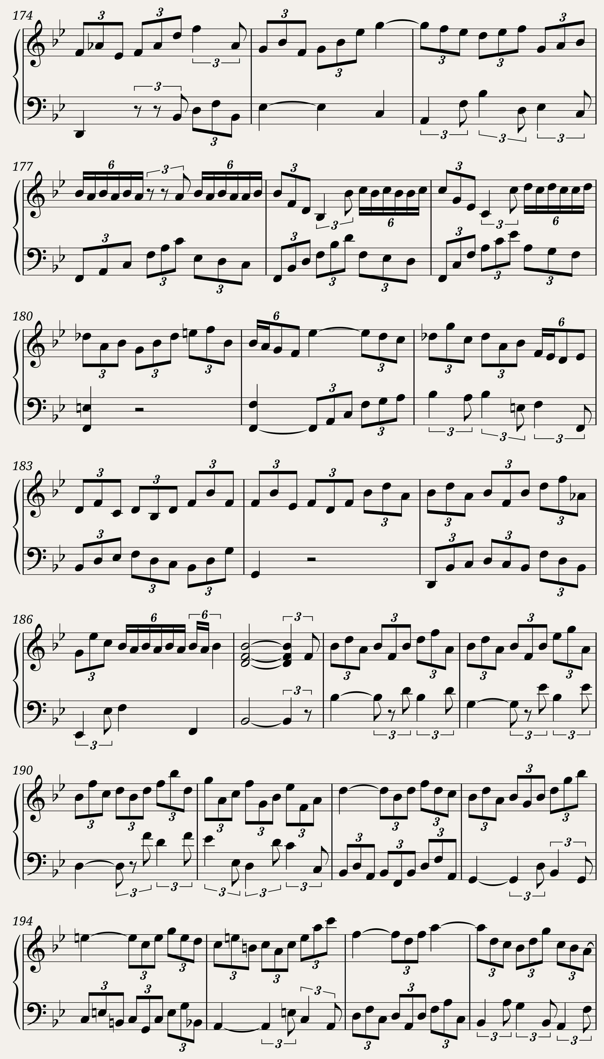 BWV 825: Partita I (A = 415 Hz) — 11/25