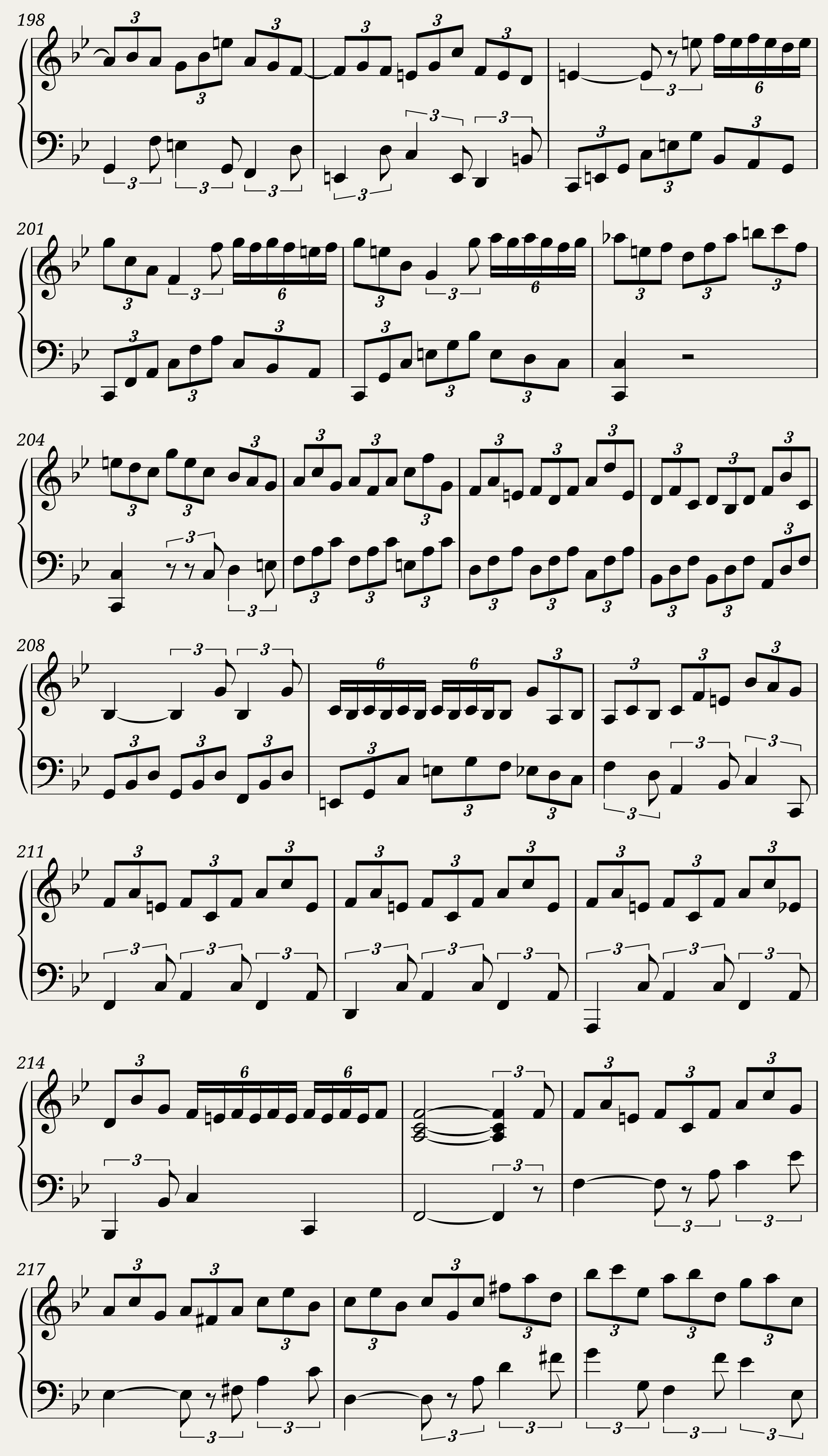 BWV 825: Partita I (A = 415 Hz) — 12/25