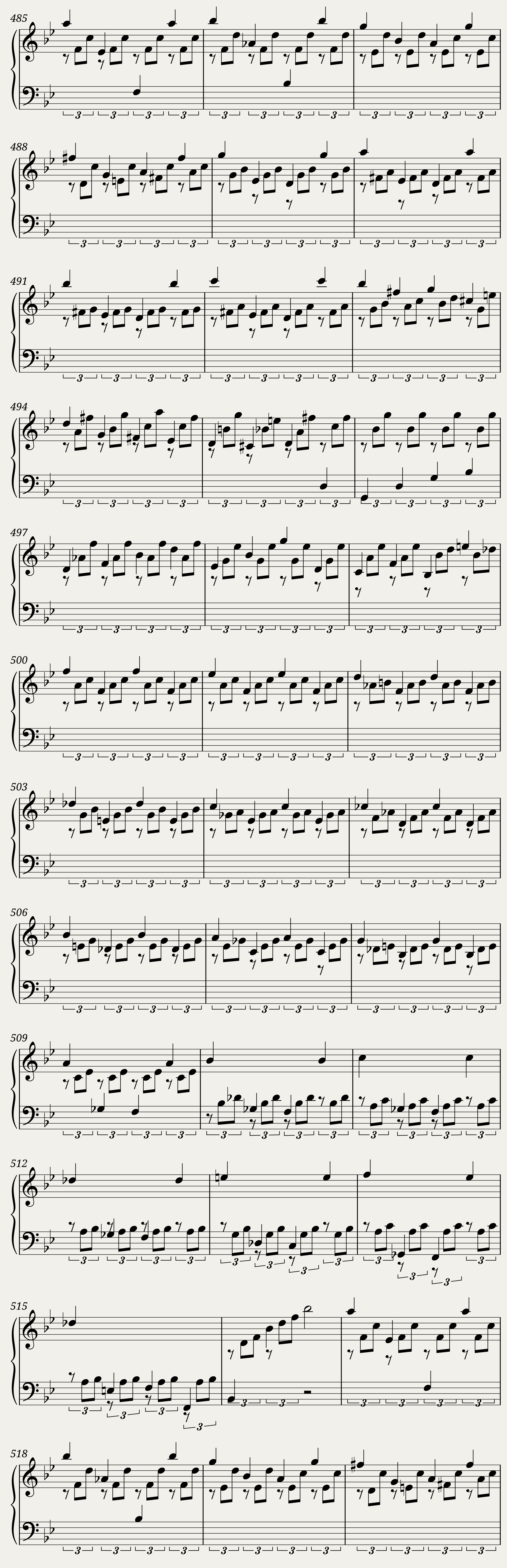 BWV 825: Partita I (A = 415 Hz) — 24/25