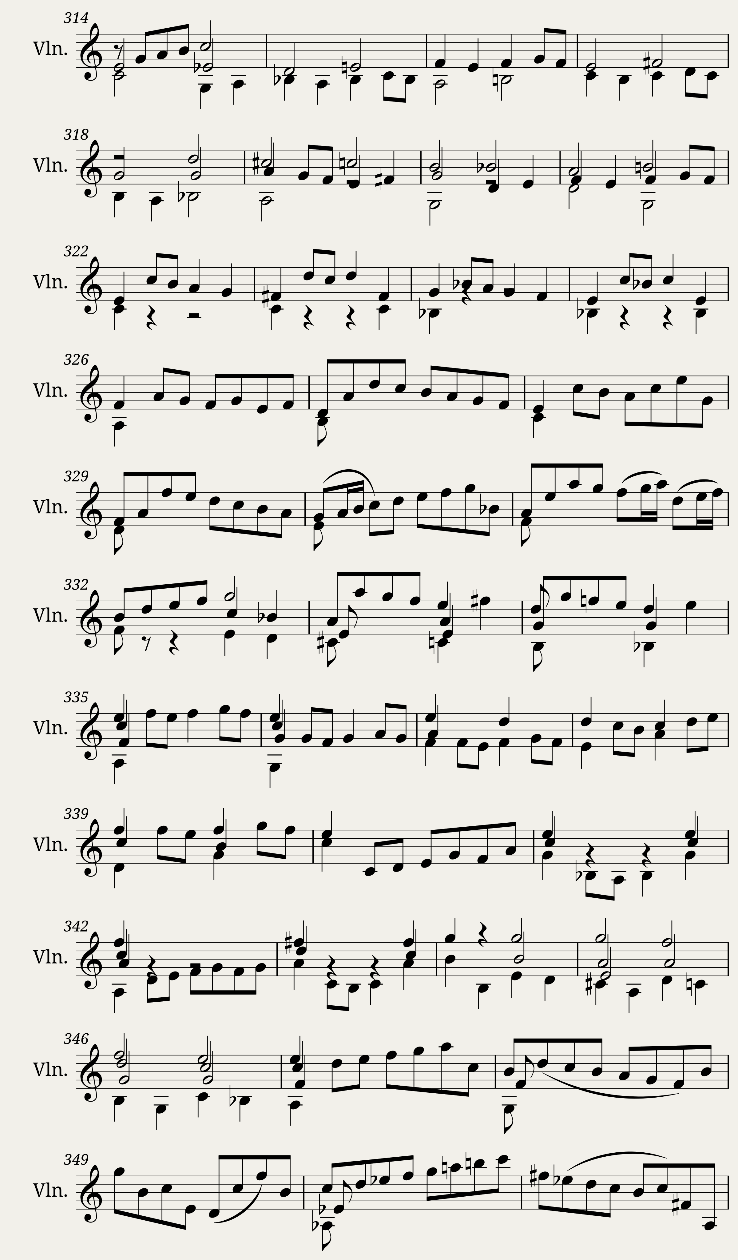BWV 1005 — 10/14