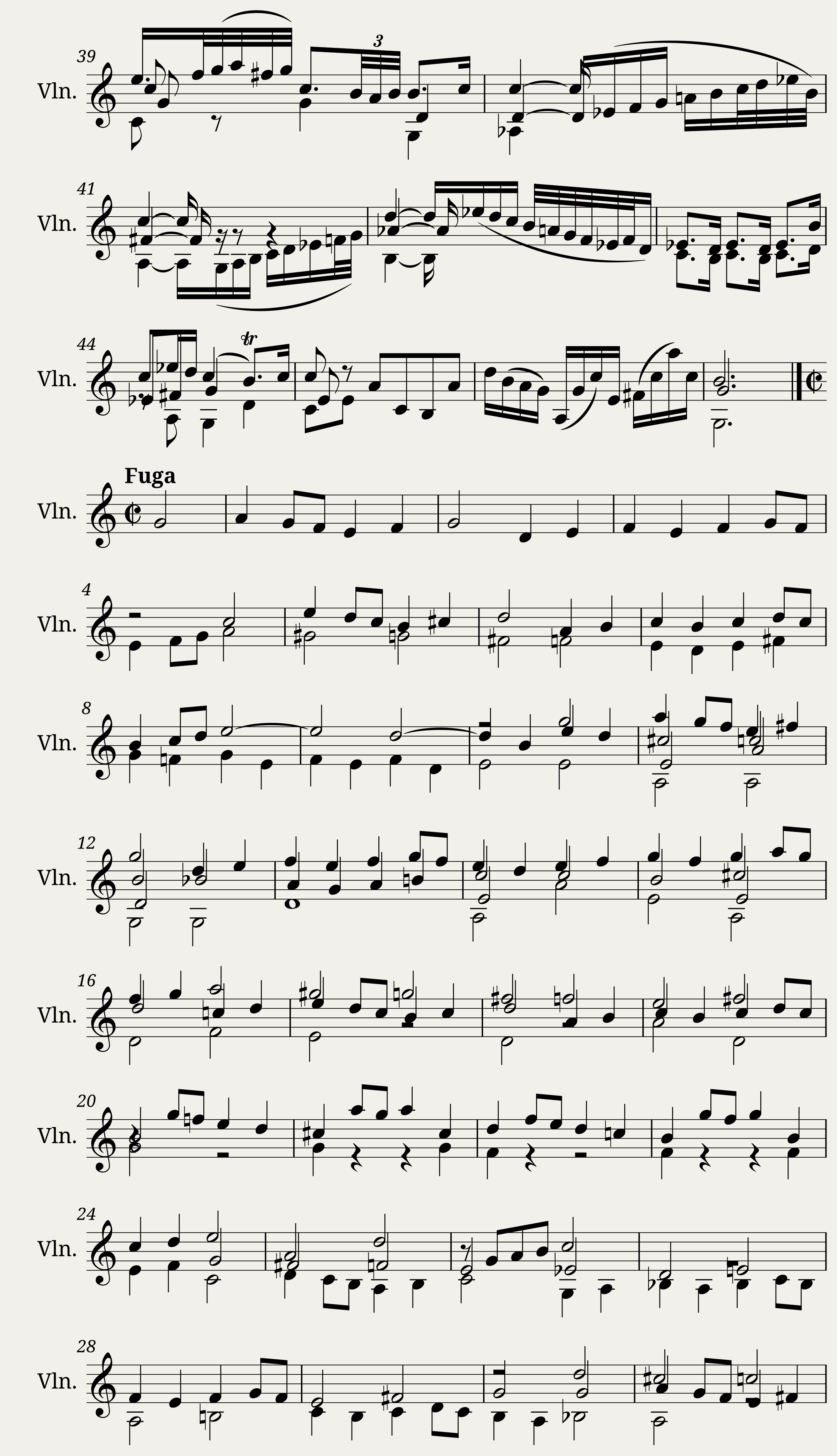 BWV 1005 — 2/14