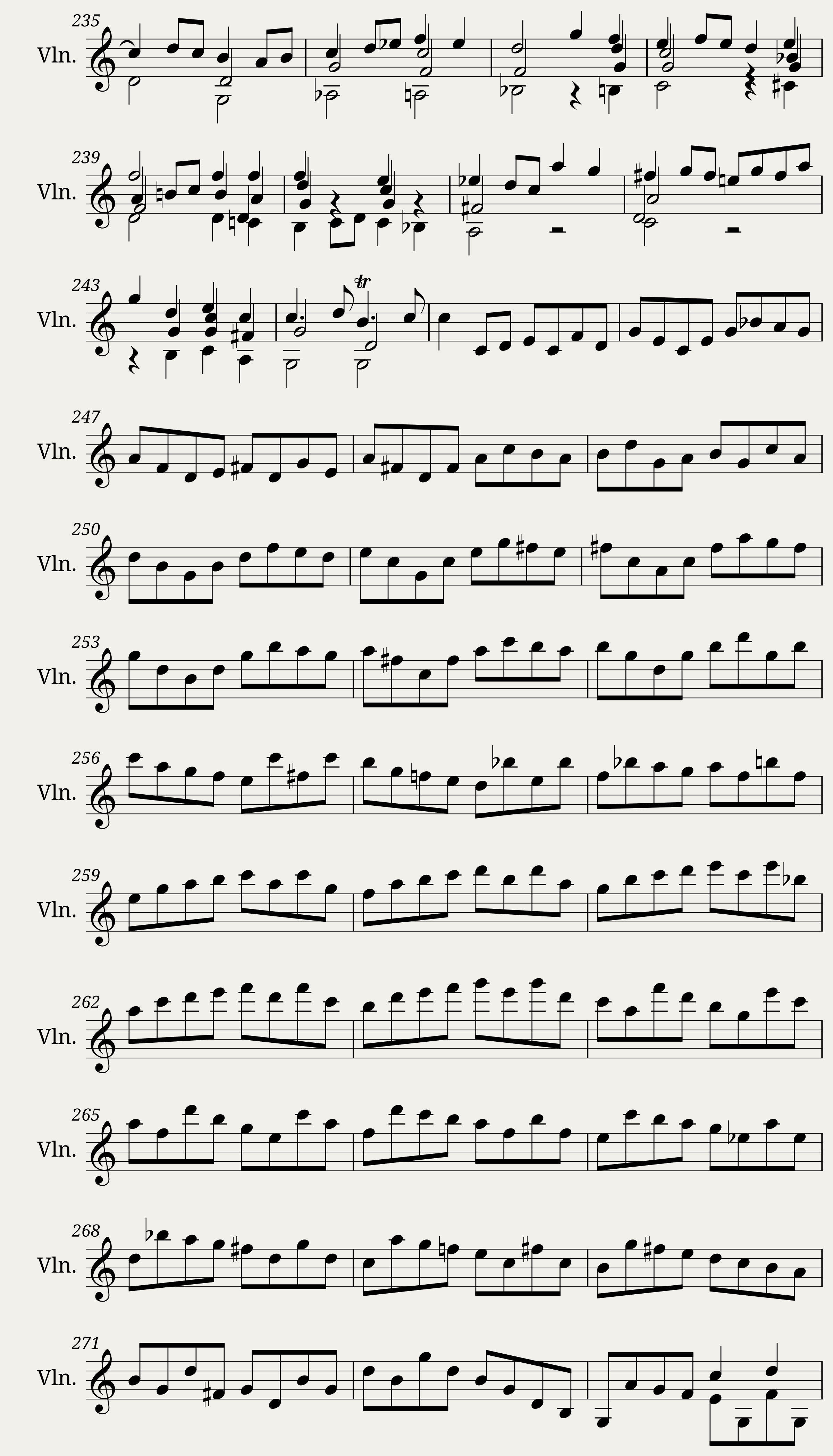 BWV 1005 — 8/14