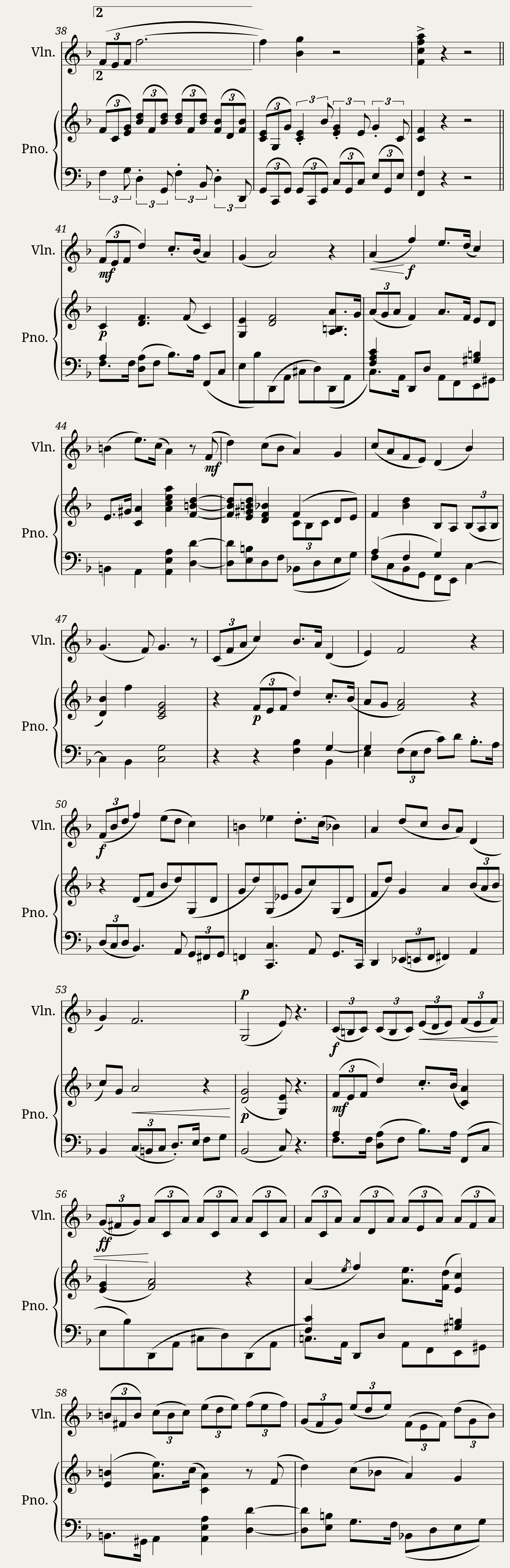 Piano sonata n3 in F minor by Dominique Picard - 2nd mv — 3/6