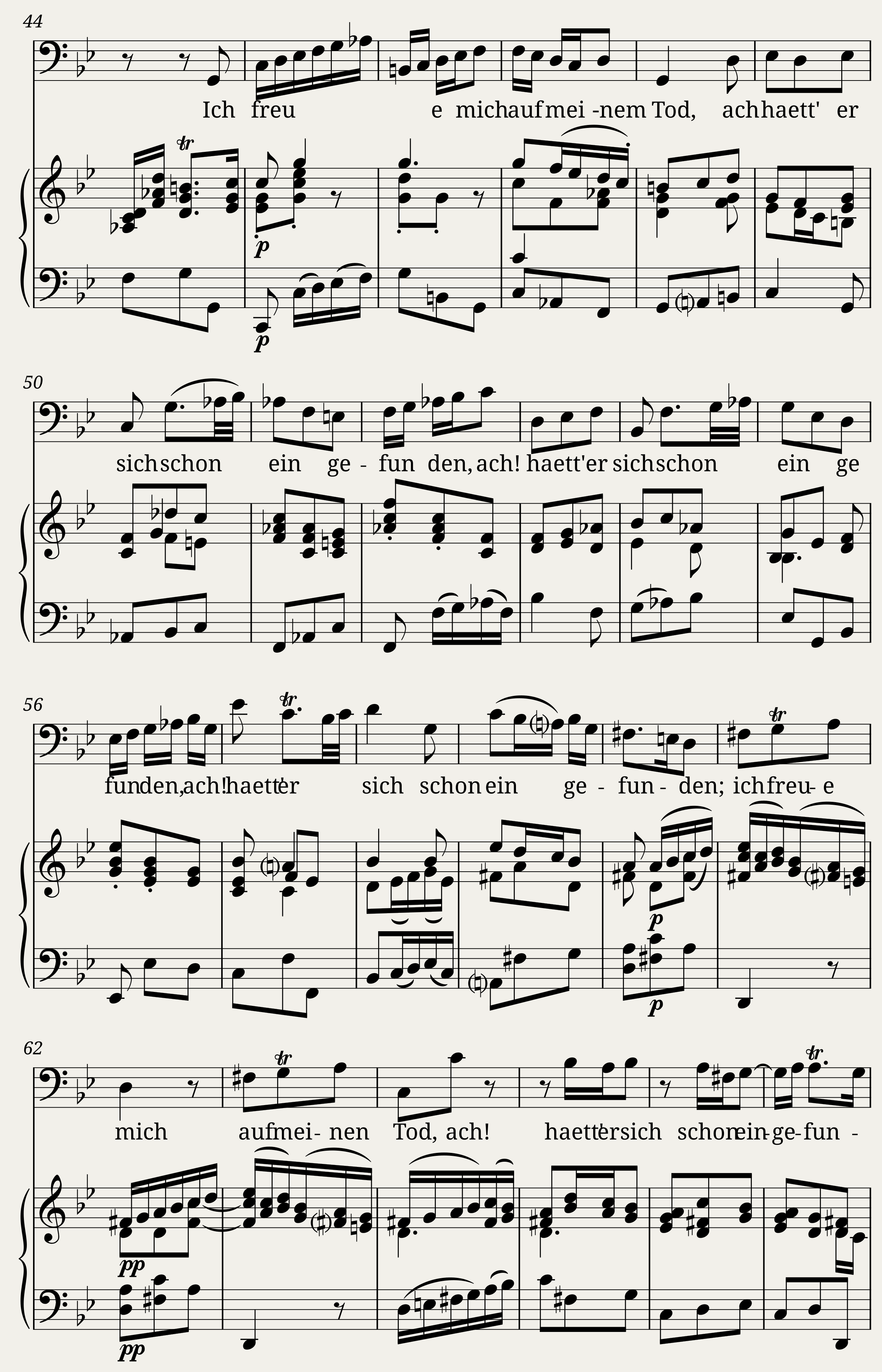 Hensel Fanny (Mendelssohn) - 5 Lieder Op.10 No.3 - Abendbild — 2/2