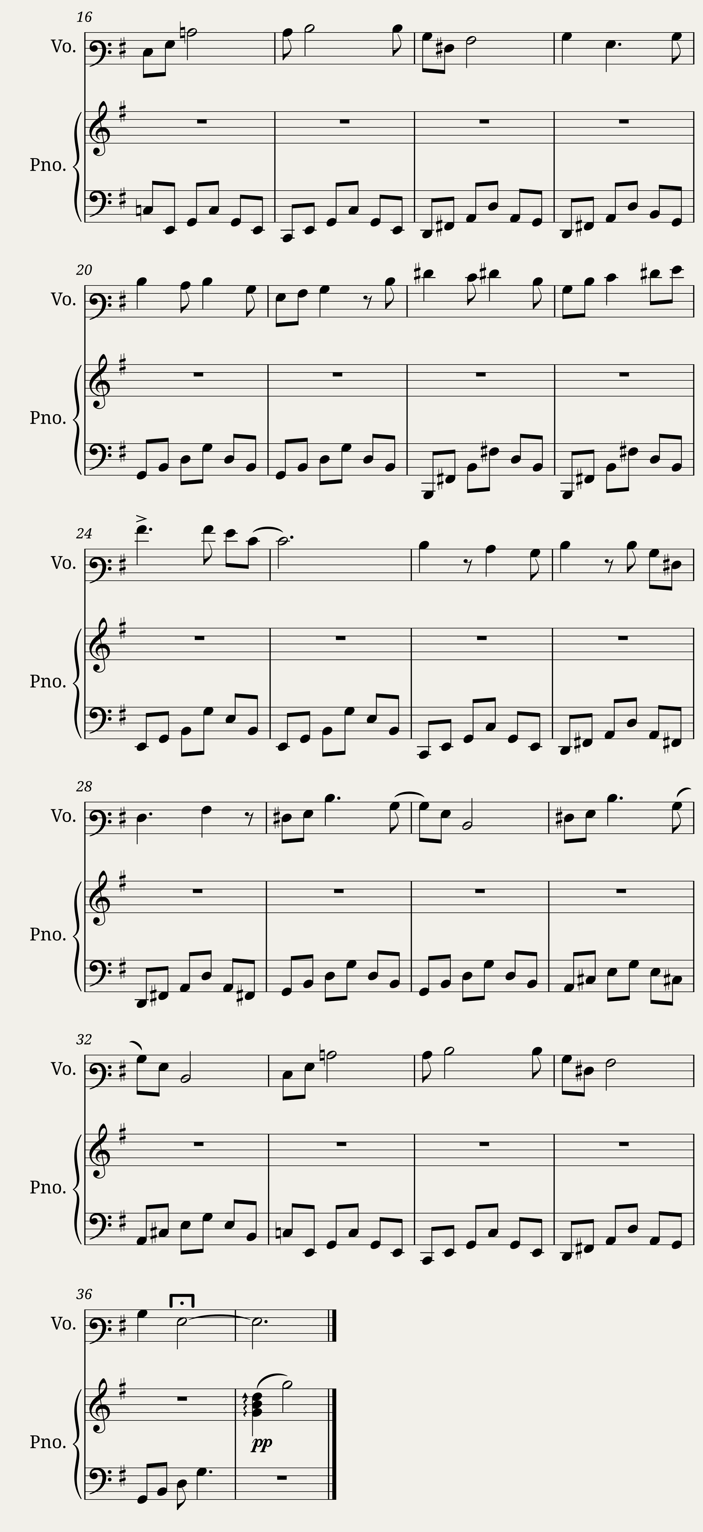 Petit Suite for Piano & Cello Op. 2 (III) — 2/2