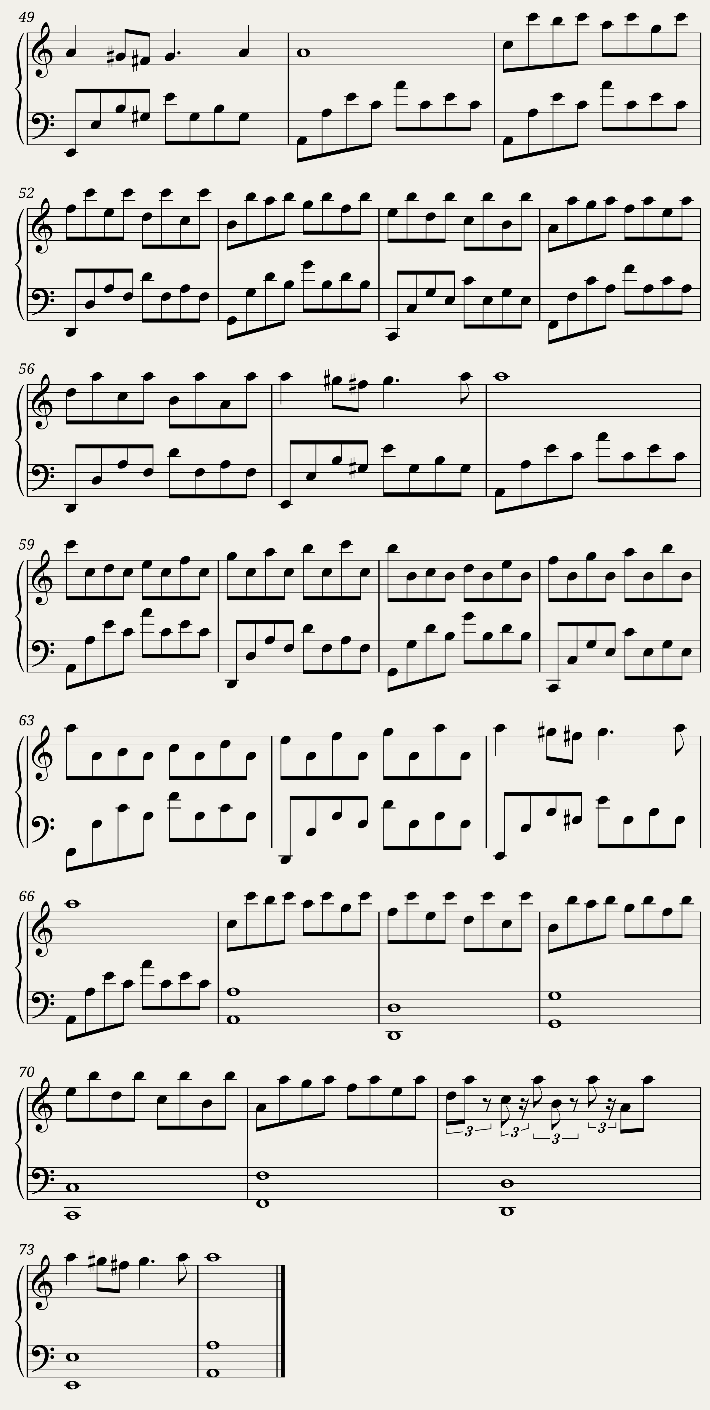 Passacaglia (Handel-Halvorsen) — 3/3
