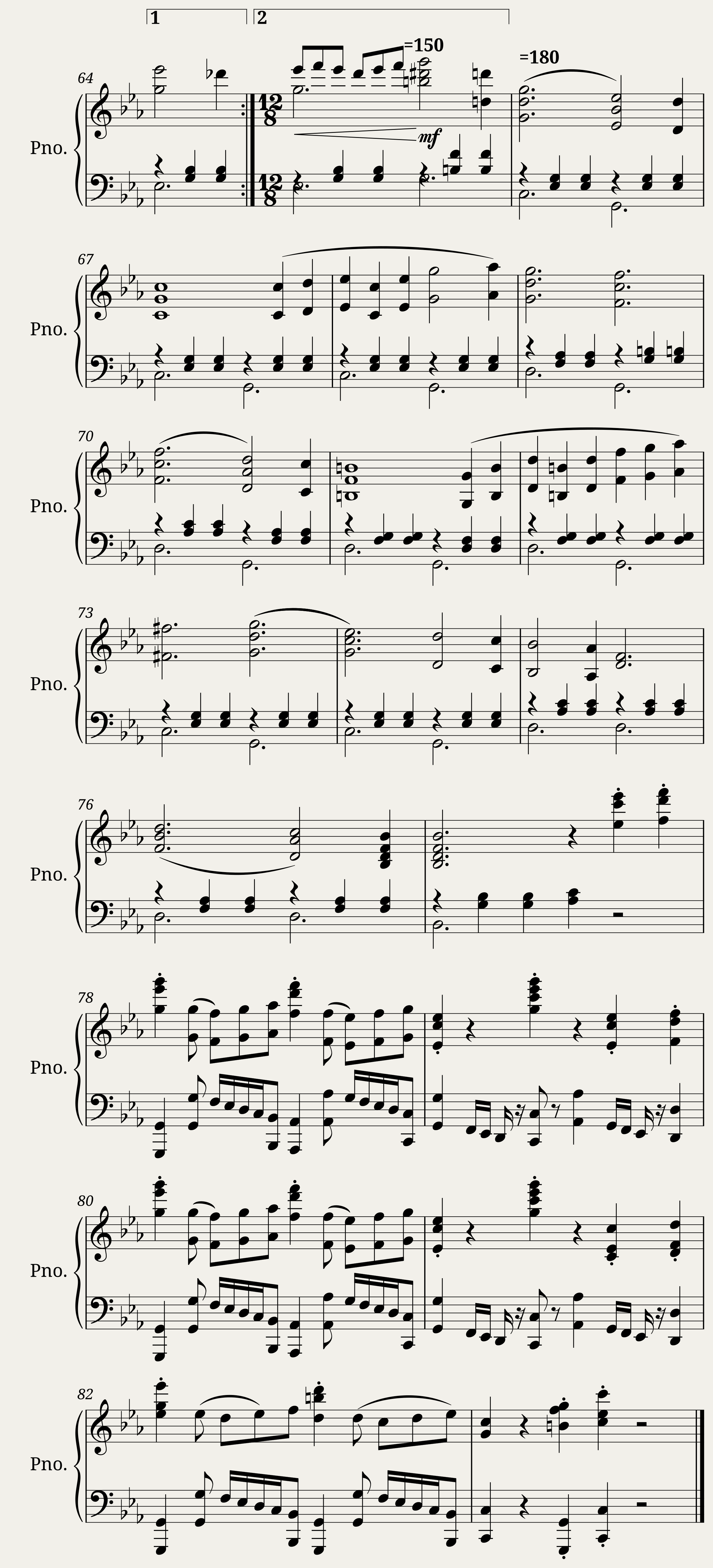 Waltz No.2 — 4/4