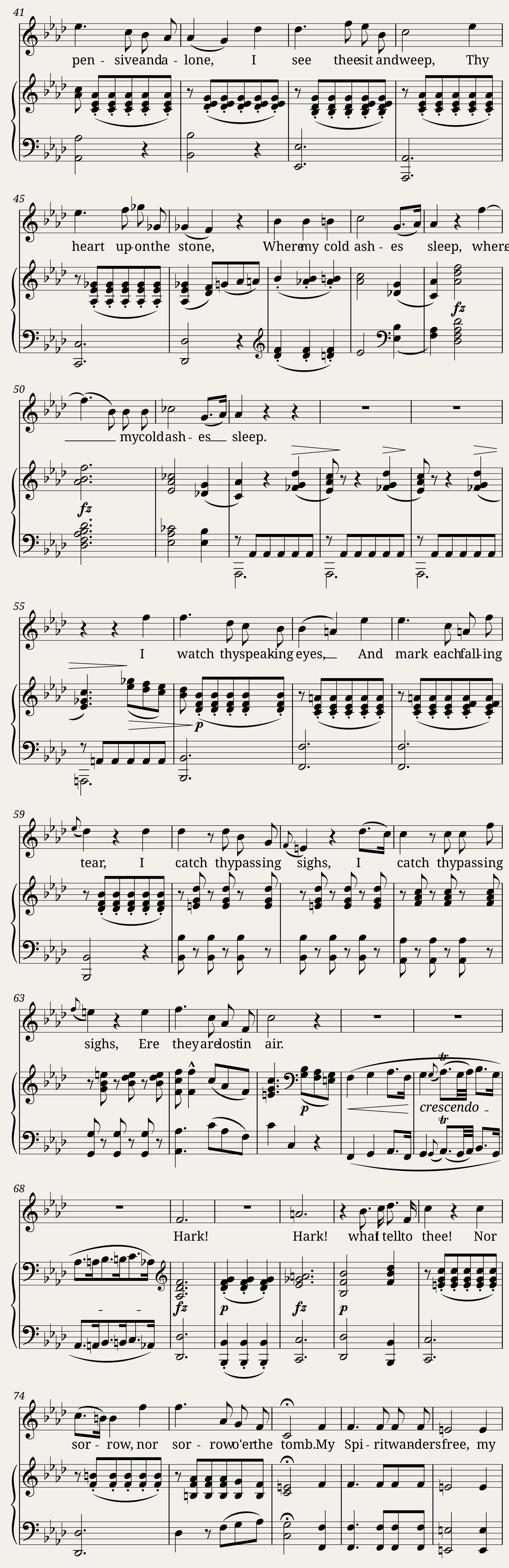 The Spirit’s Song, Hob.XXVIa41 — 2/3