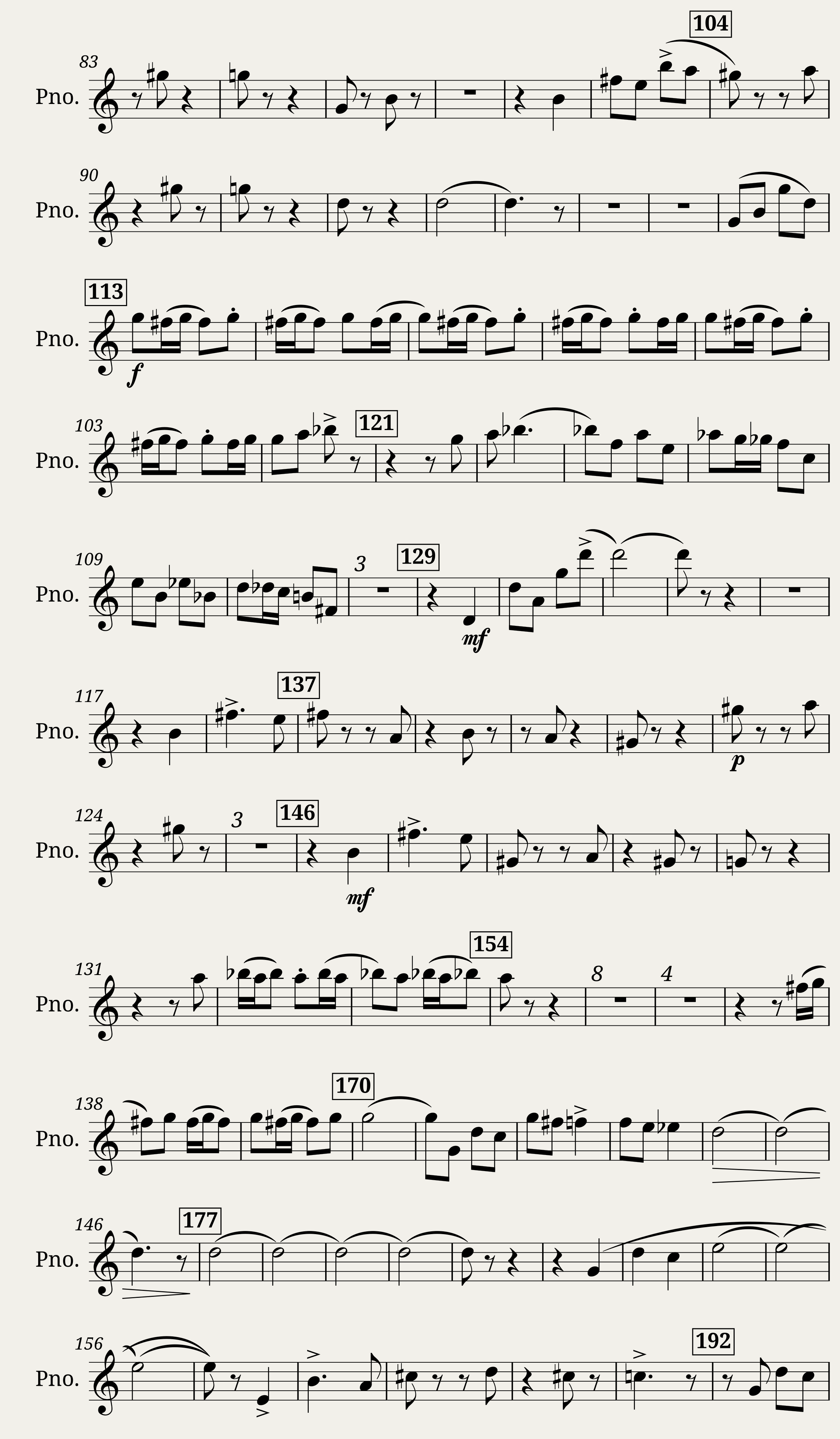 Estudio (Distonía VI) - Mano derecha. — 2/2