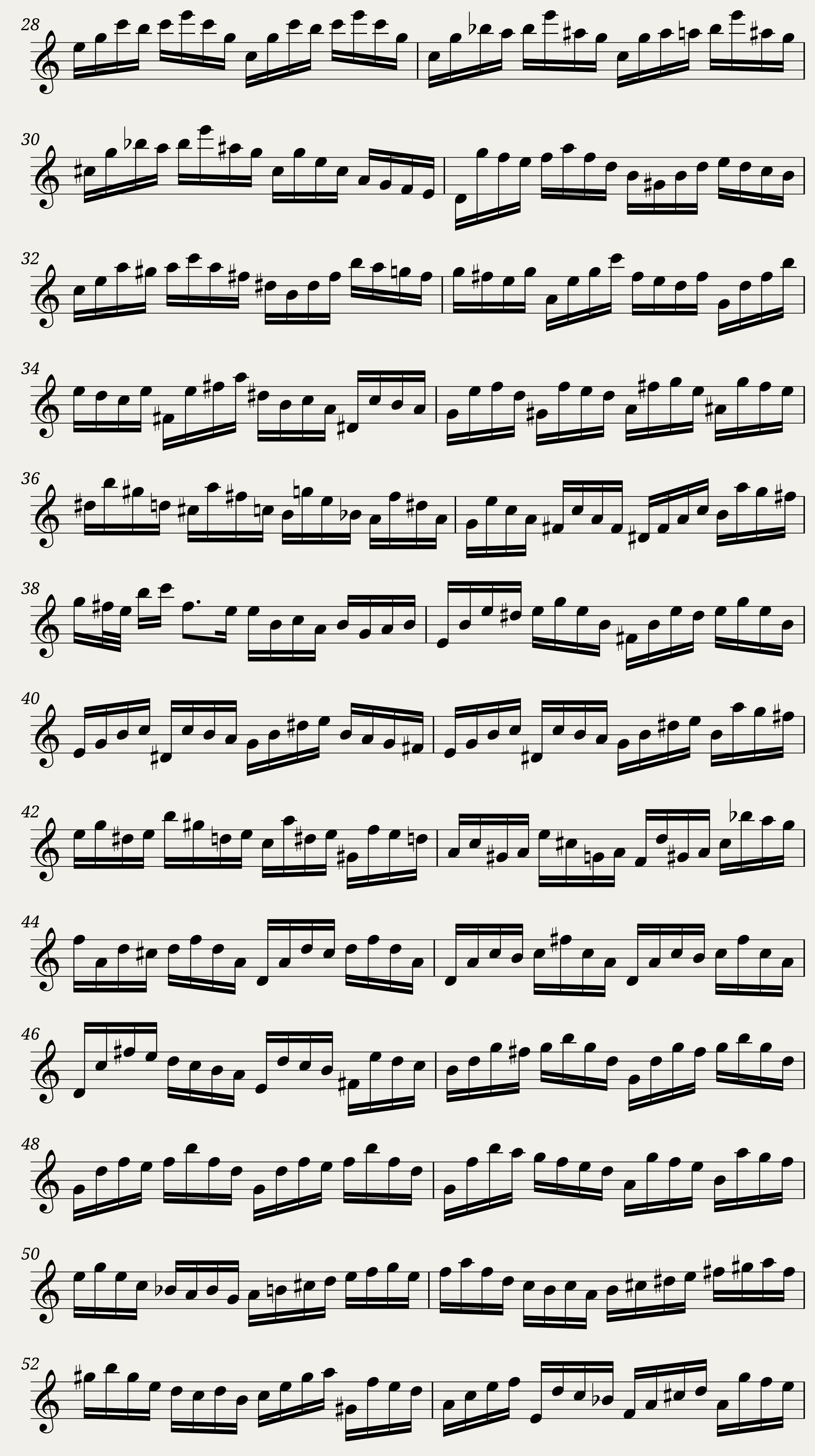 Bach Fugue in G Minor BWV 578 (Piano solo) — 2/5
