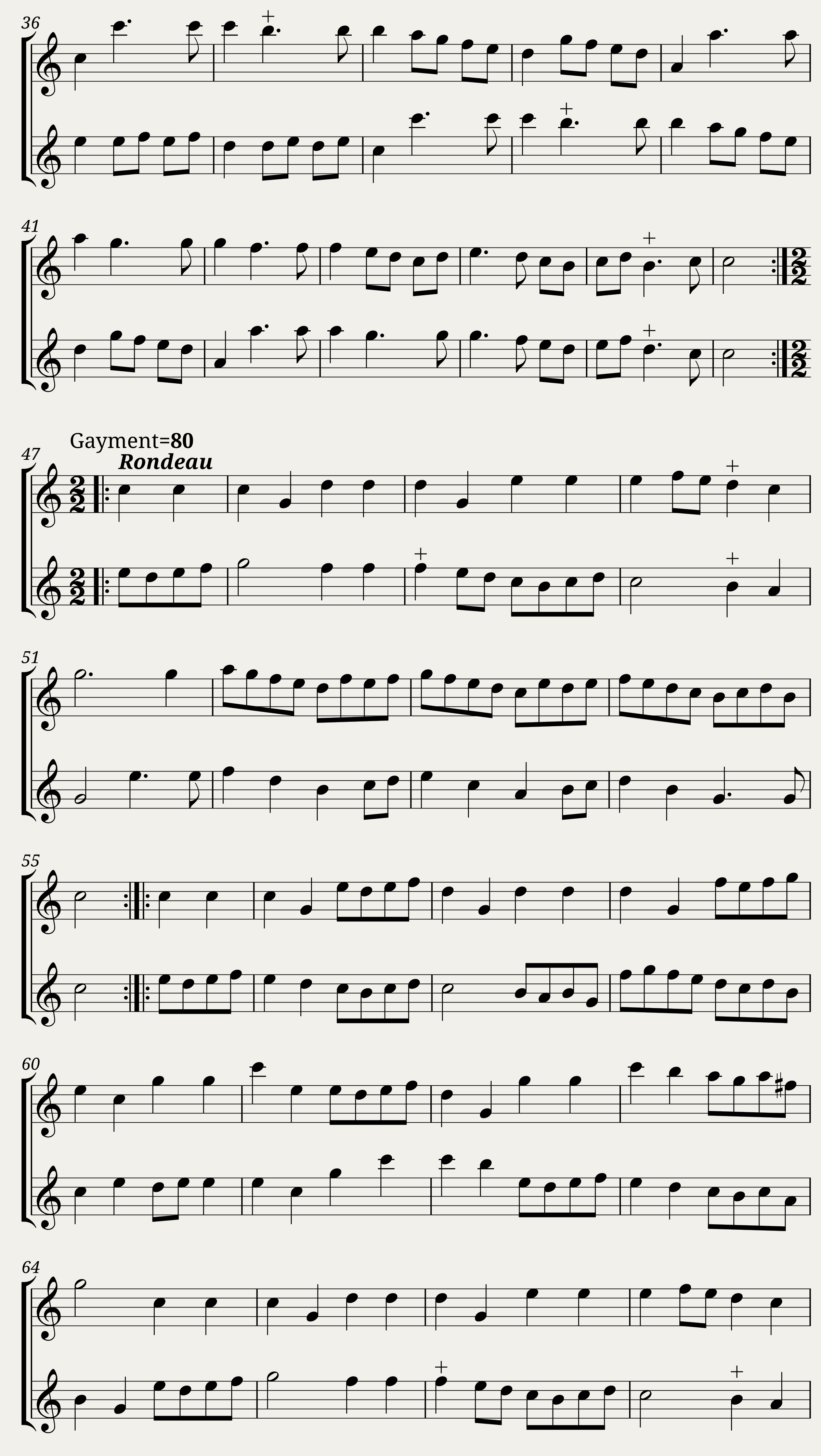 Bass Guitar Major Triads - Second Inversion — 2/2