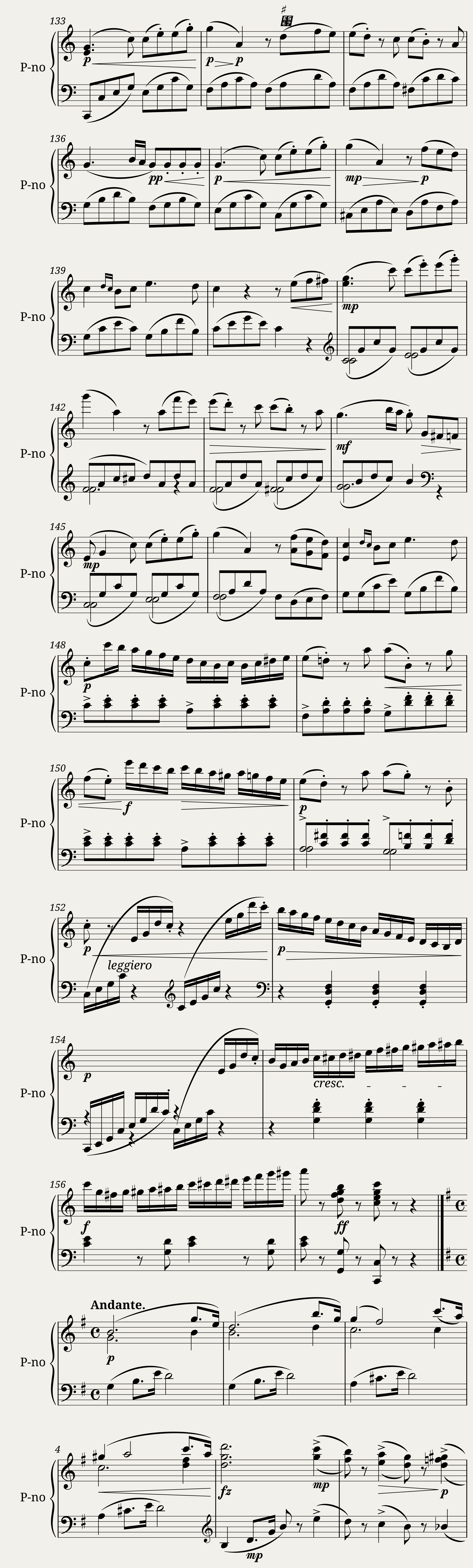 Piano Sonata in C major — 7/9