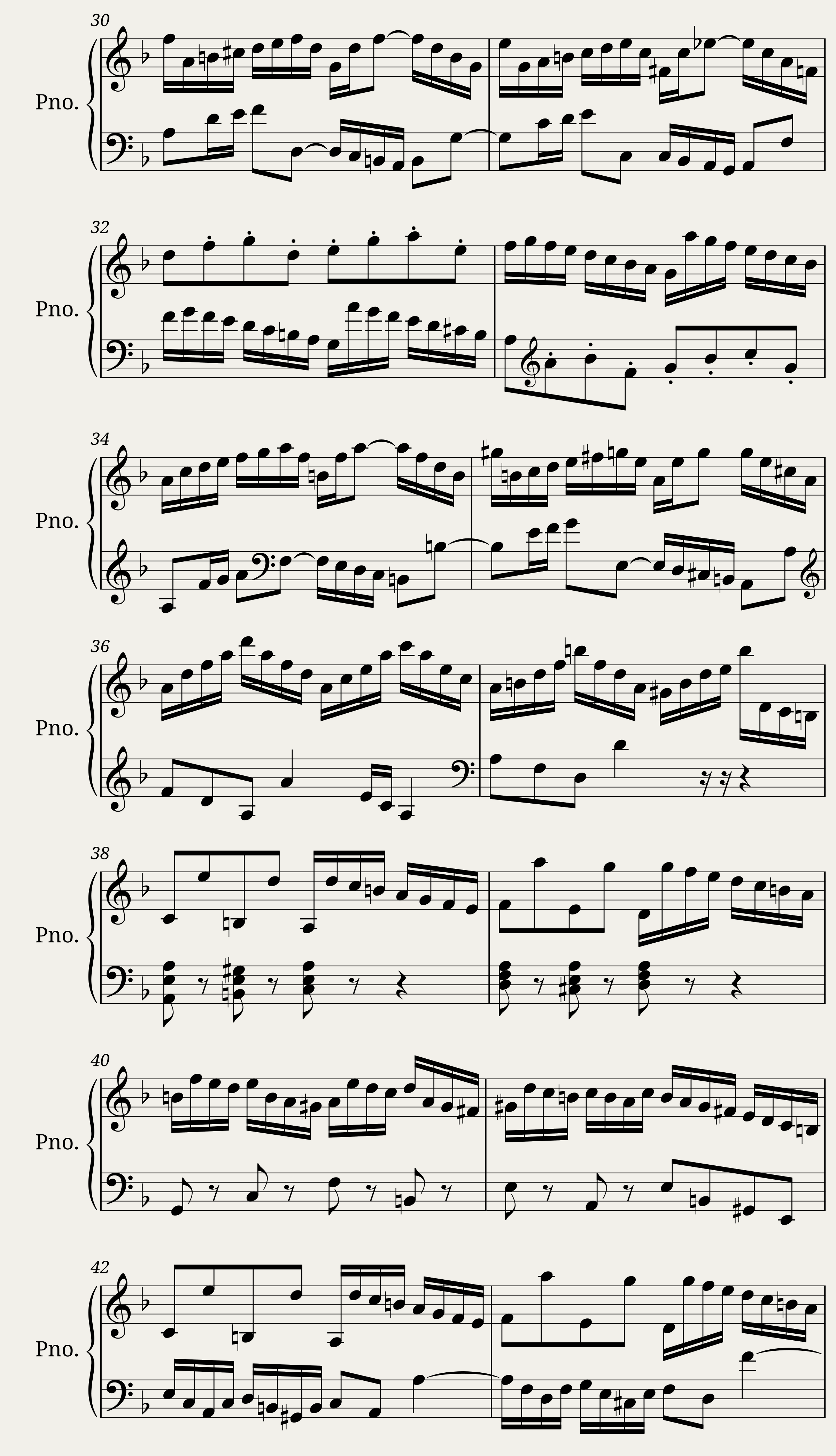 Double Violin Concerto for Piano — 3/6