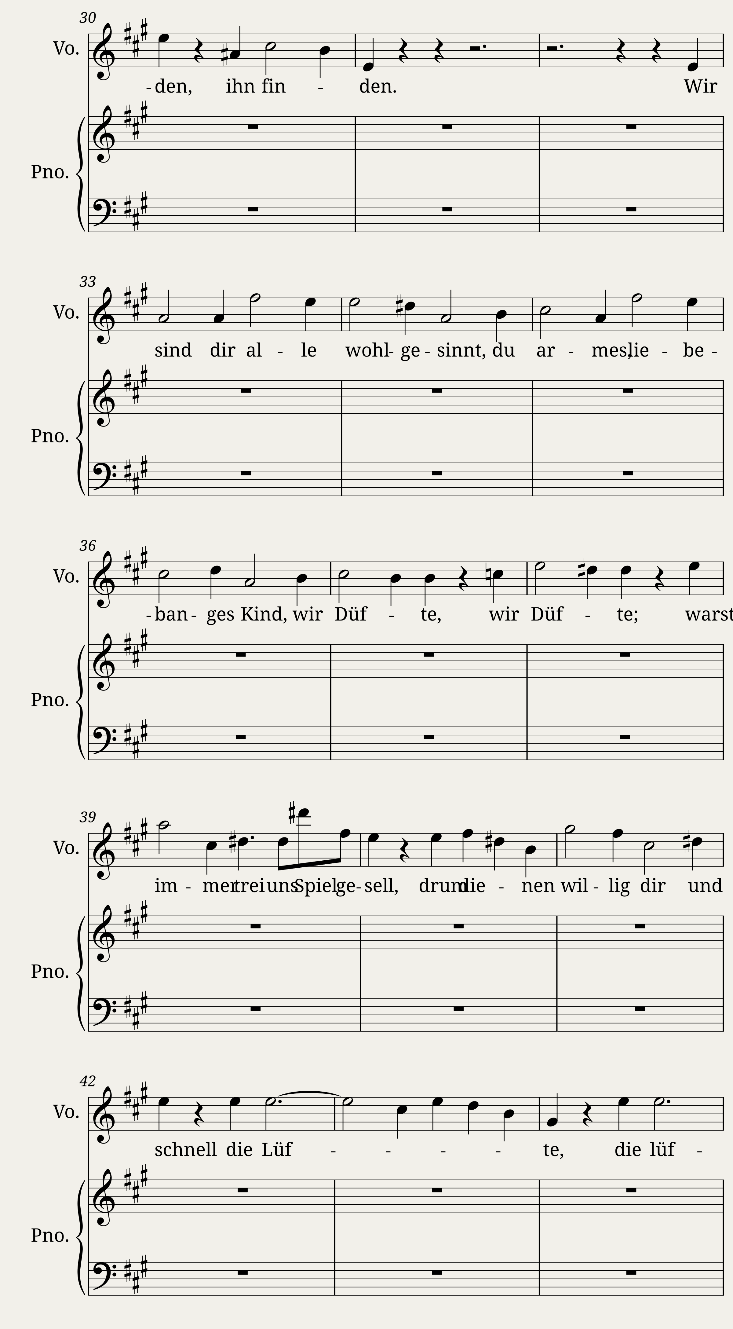 Brahms Johannes - 9 Lieder und Gesänge Op.63 No.1 - Frühlingstrost — 3/5