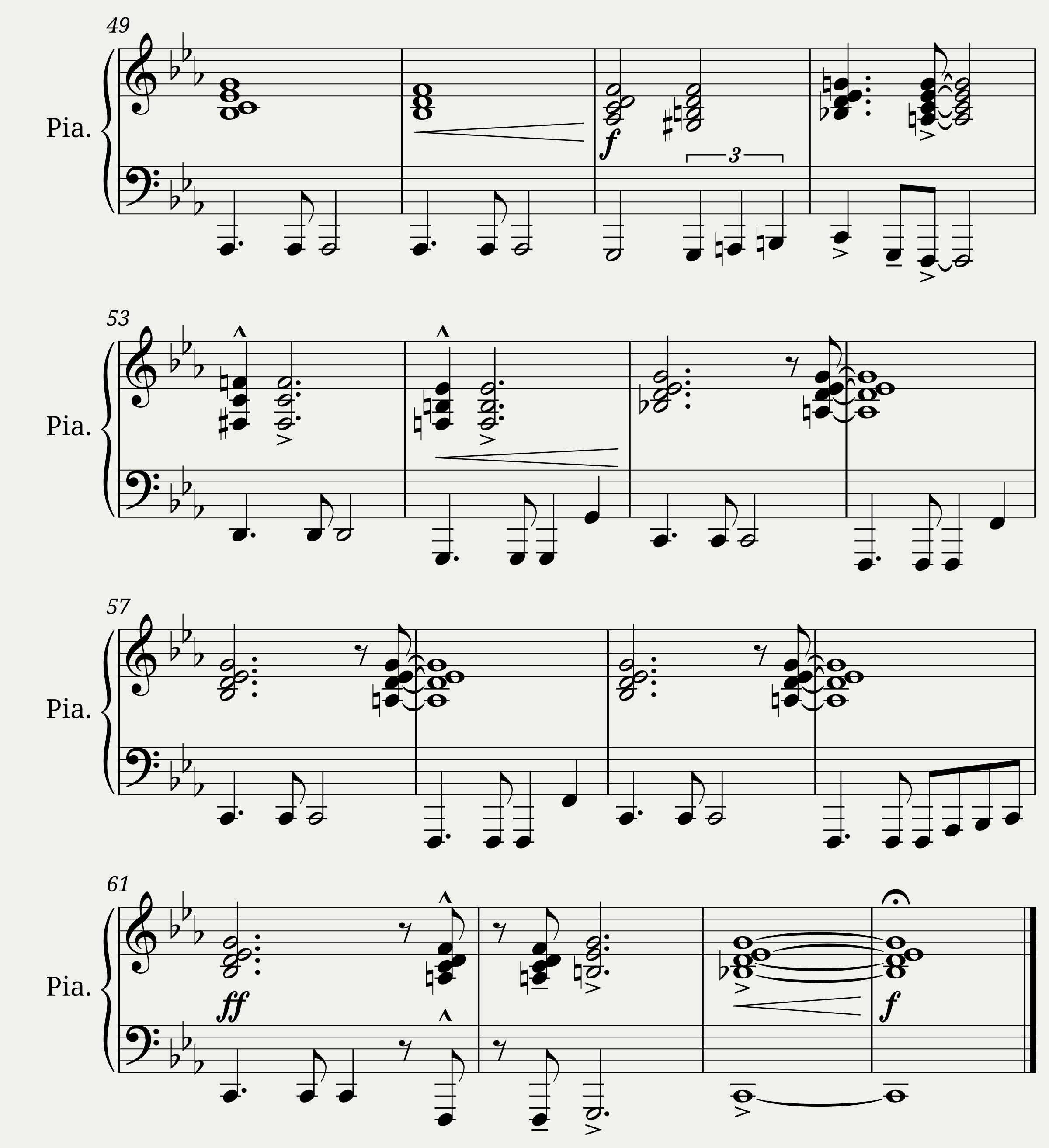 Bittersweet Romance piano — 2/2